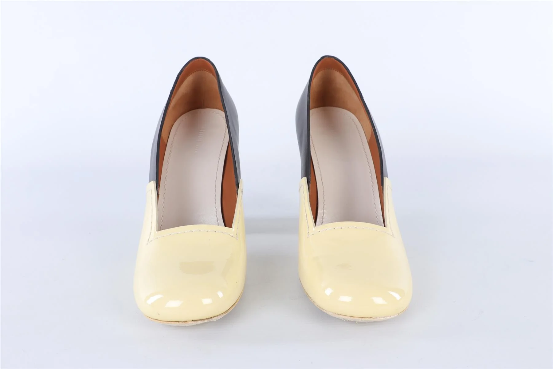 CELINE BLACK LEATHER PUMPS EU 38 UK 5 - Image 3