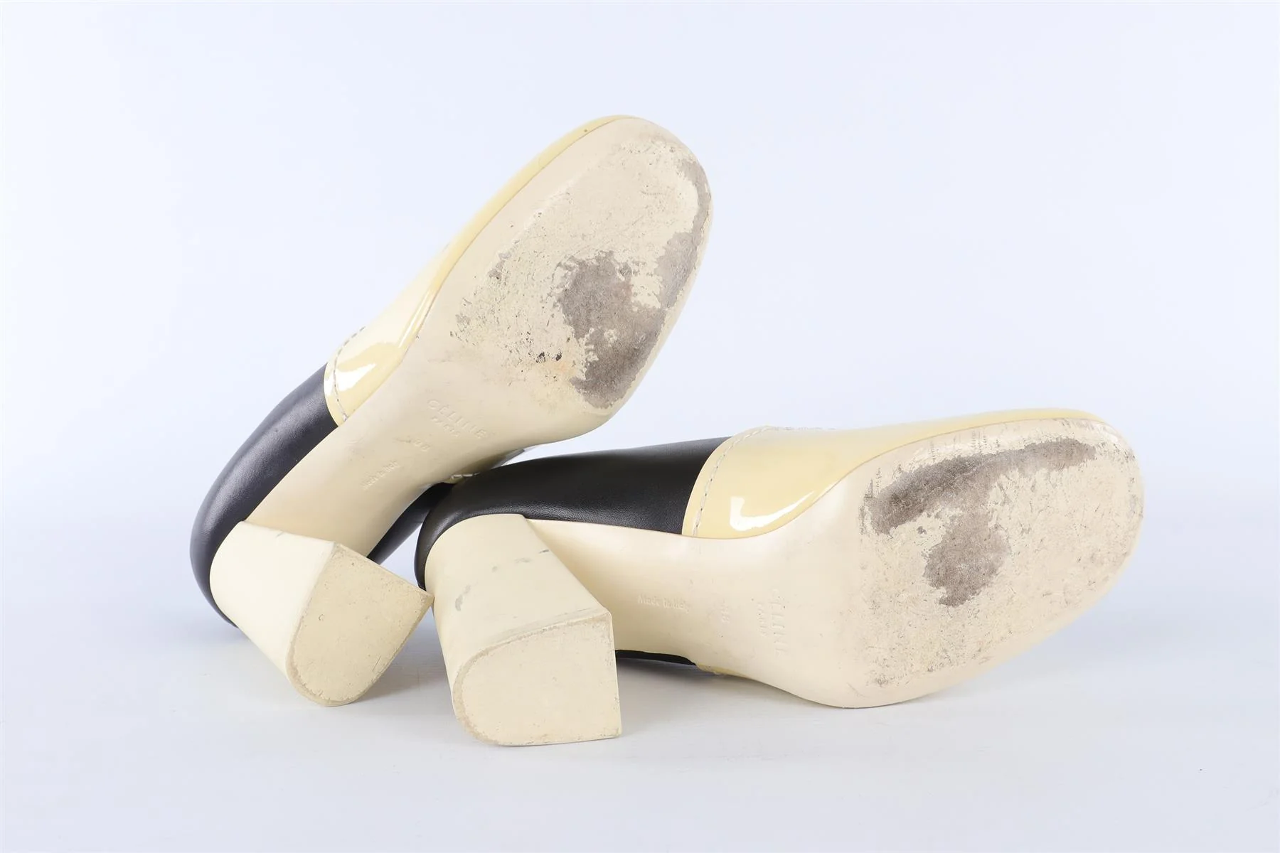CELINE BLACK LEATHER PUMPS EU 38 UK 5 - Image 6