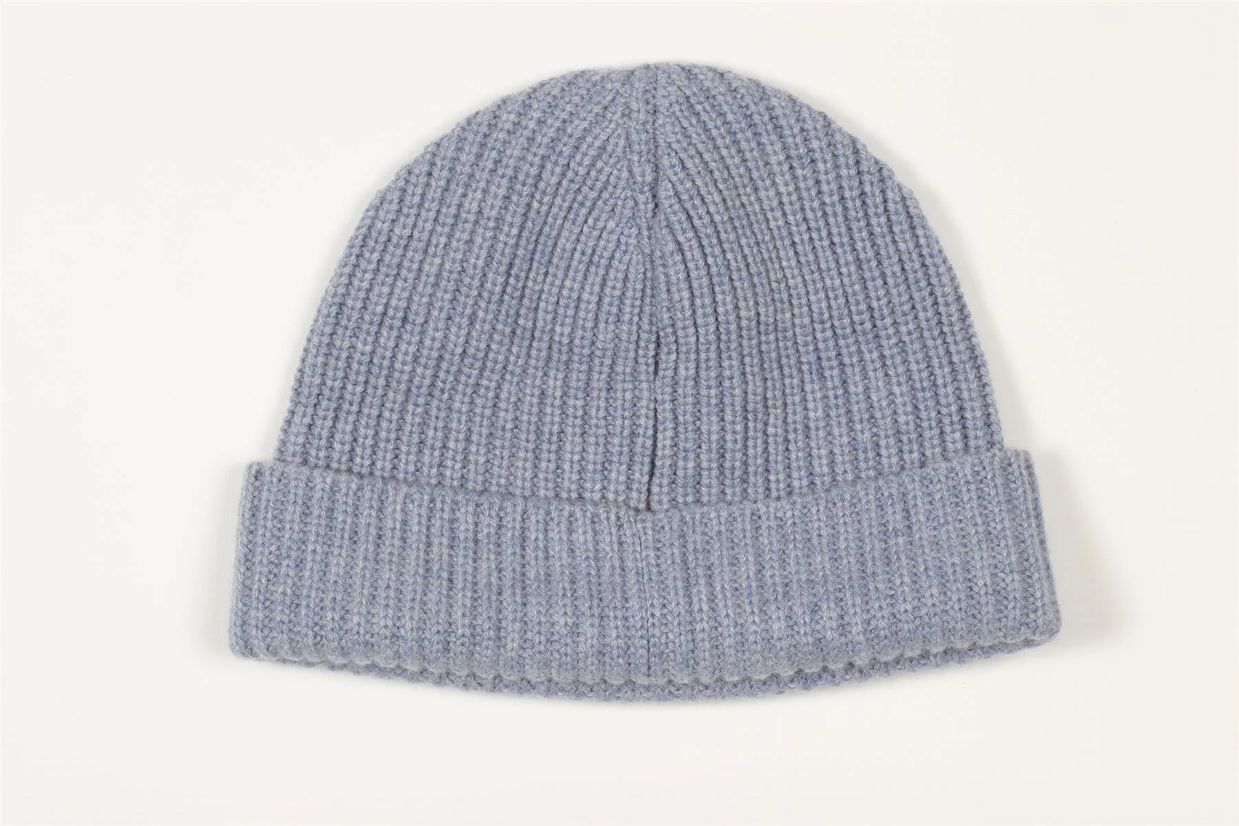 CELINE BLUE TRIOMPHE CASHMERE BEANIE ONE SIZE - Image 4