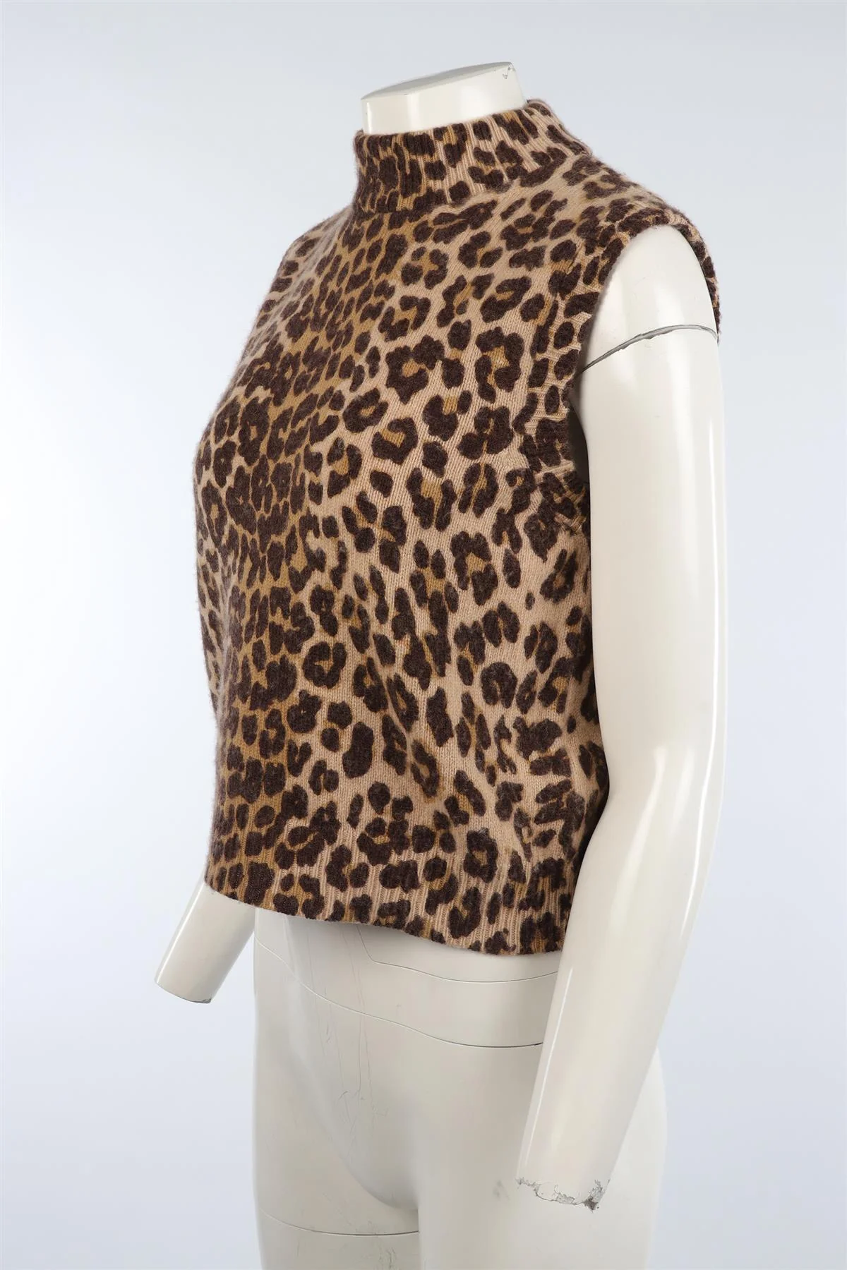 CELINE BROWN CASHMERE TOP MEDIUM - Image 3
