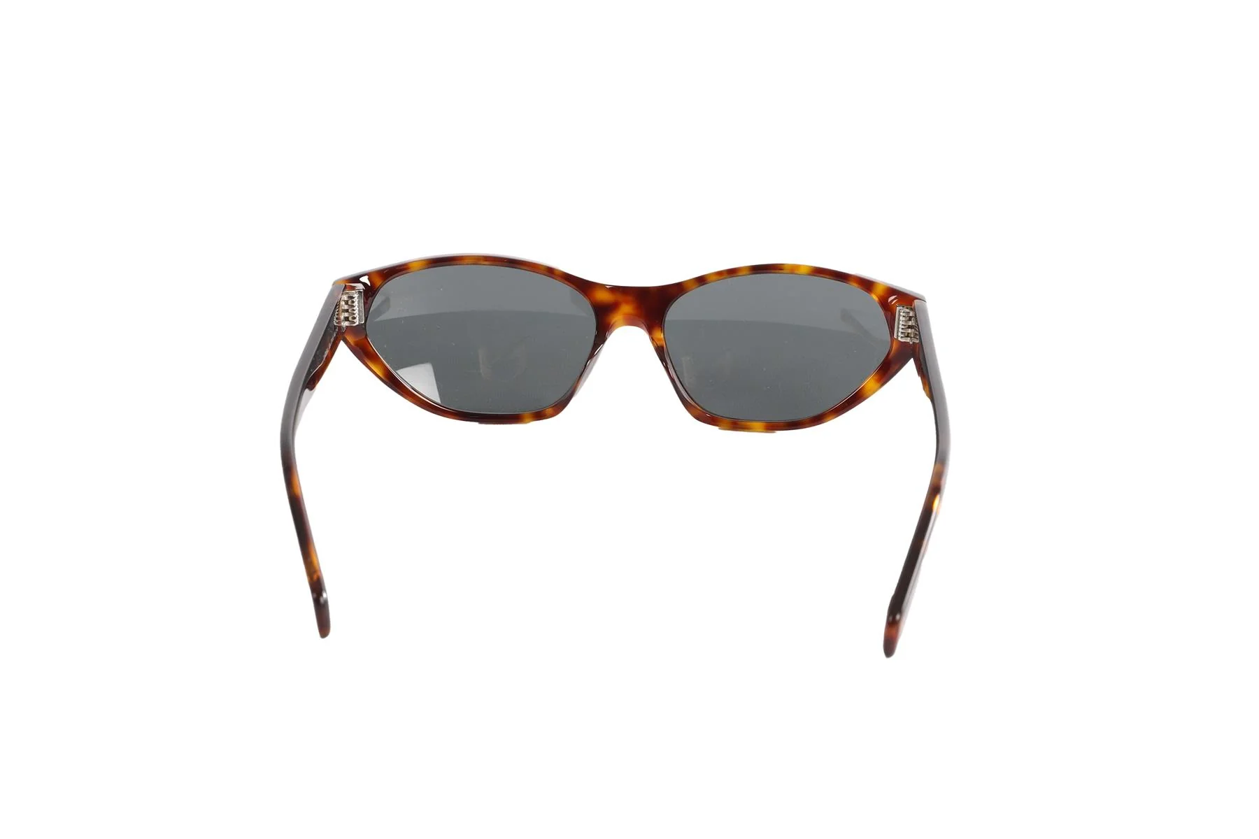 CELINE BROWN CAT EYE ACETATE SUNGLASSES - Image 5
