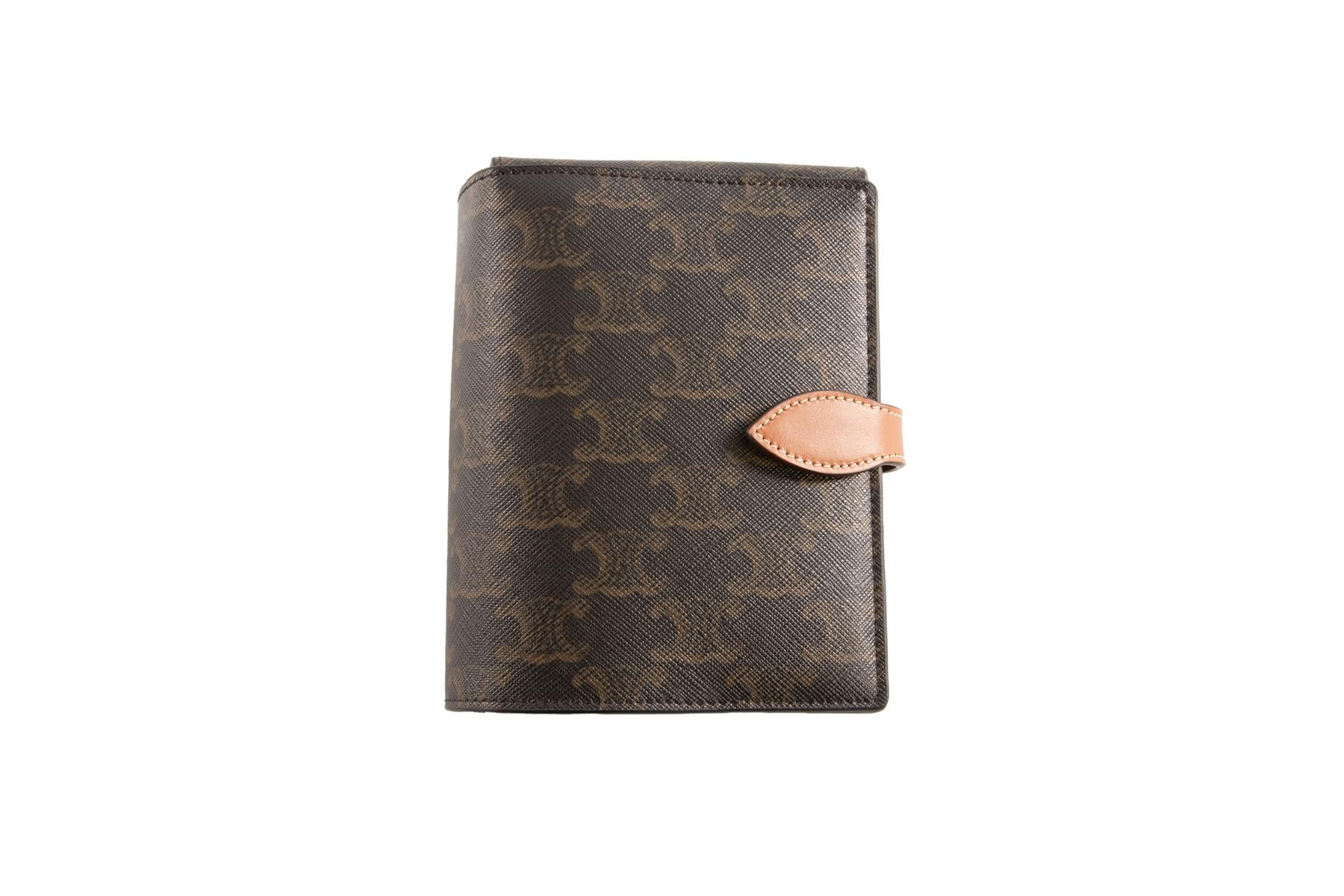 CELINE BROWN TRIOMPH CANVAS TRAVEL KIT ONE SIZE - Image 2