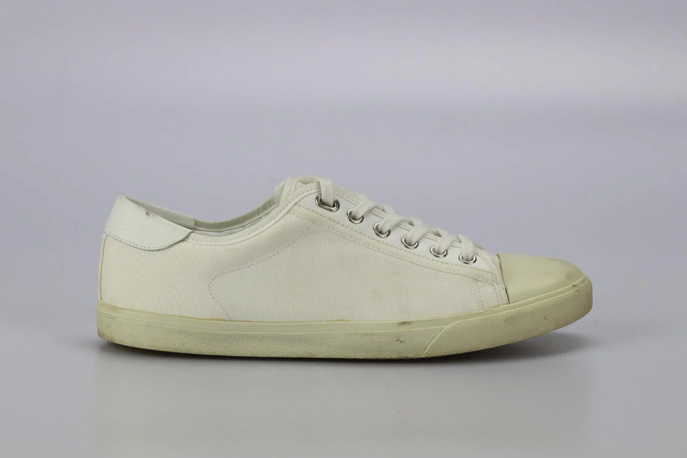 CELINE CANVAS AND LEATHER SNEAKER EU 38 UK 5 US 8 - Image 2