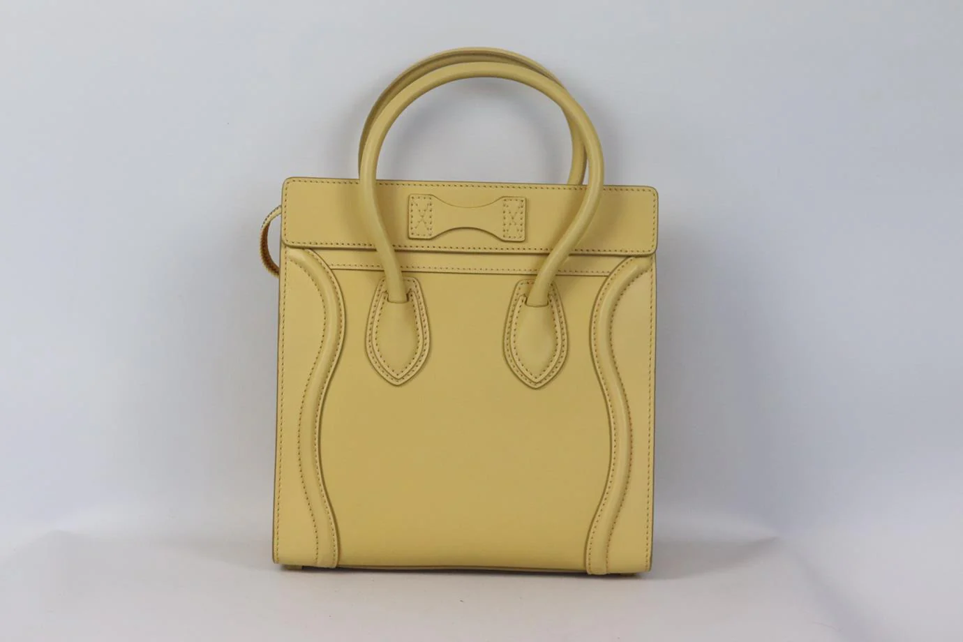 CELINE LUGGAGE MICRO LEATHER TOTE BAG - Image 5