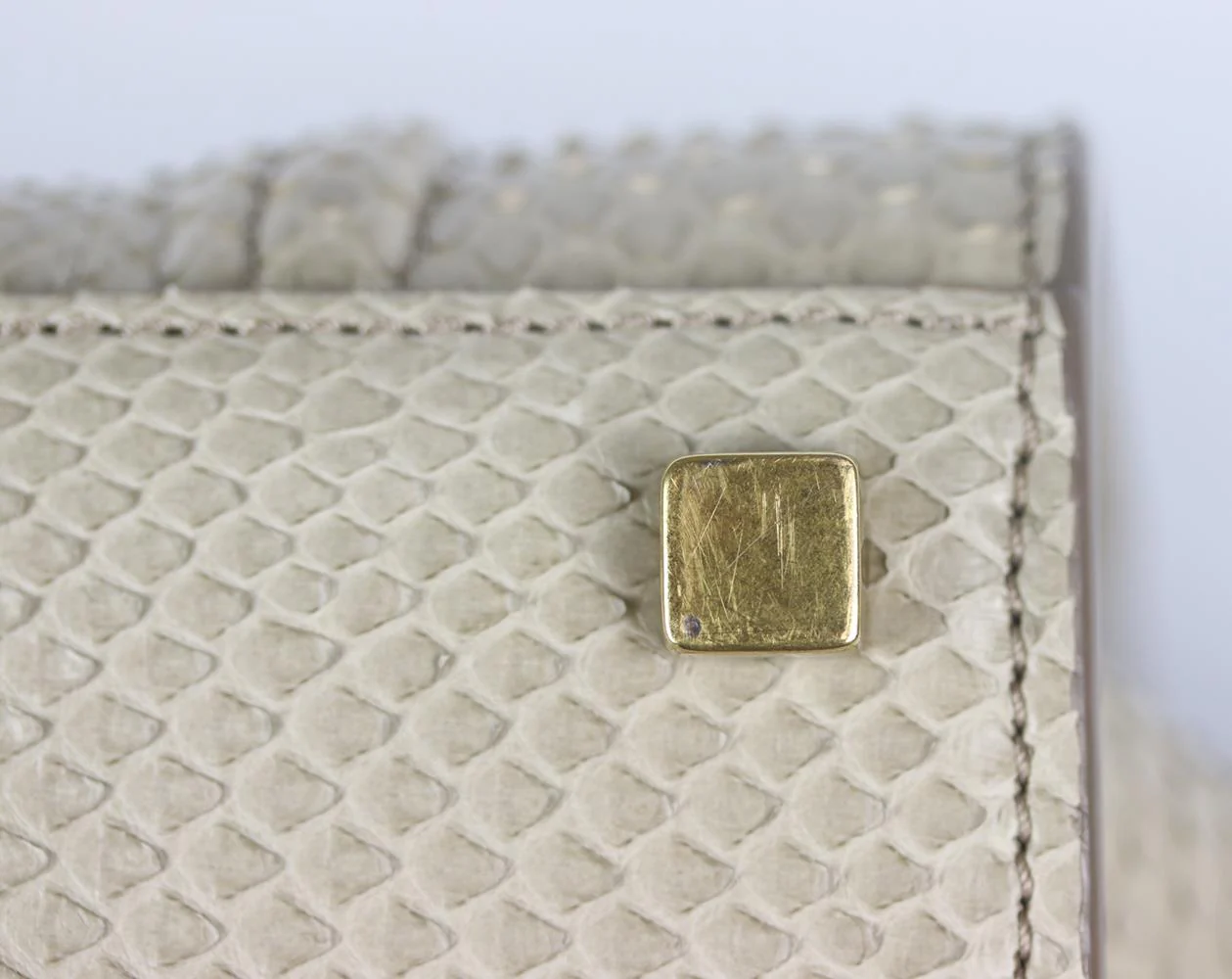CELINE MEDIUM PYTHON PHANTOM LUGGAGE TOTE BAG - Image 10