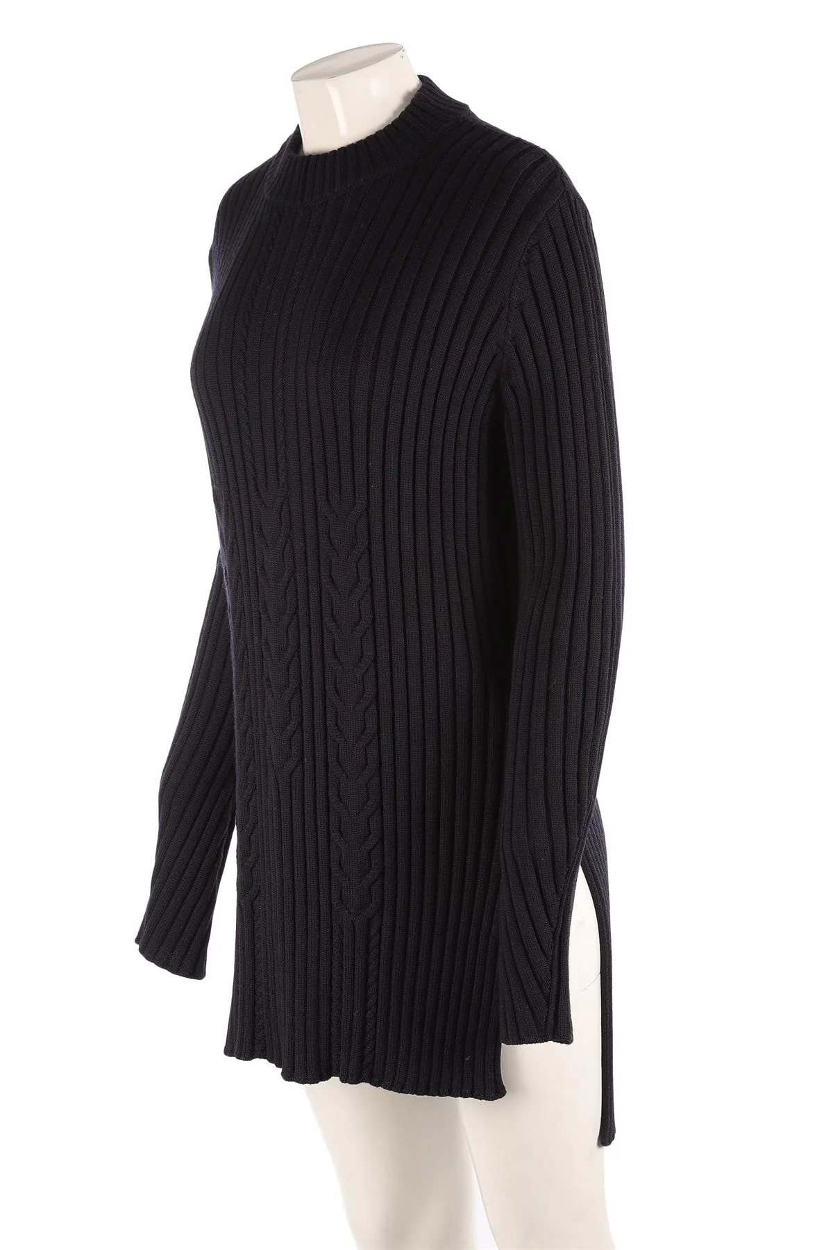 CELINE NAVY WOOL SWEATER MEDIUM - Image 3