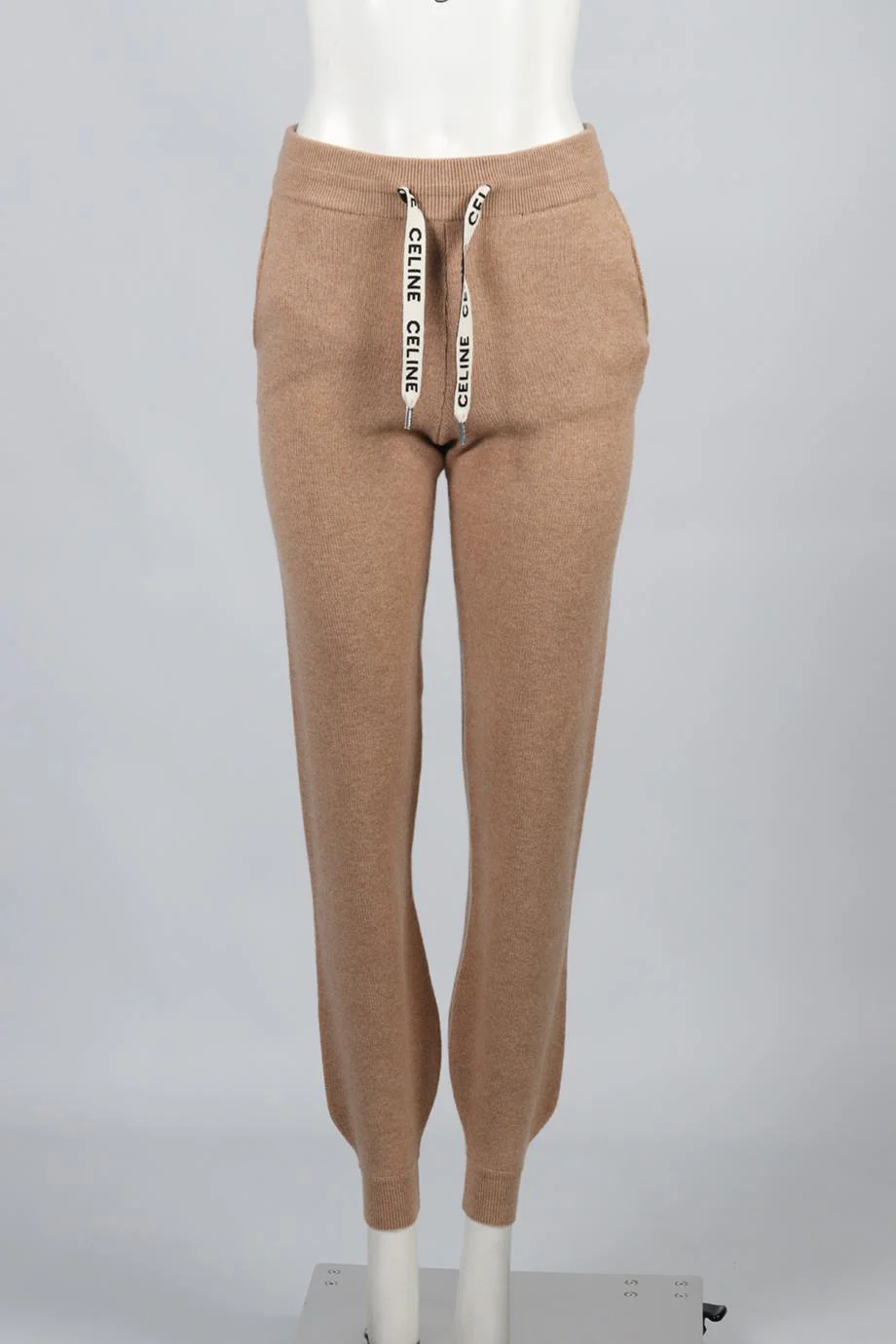 CELINE WOOL AND CASHMERE BLEND PANTS XSMALL - Image 2