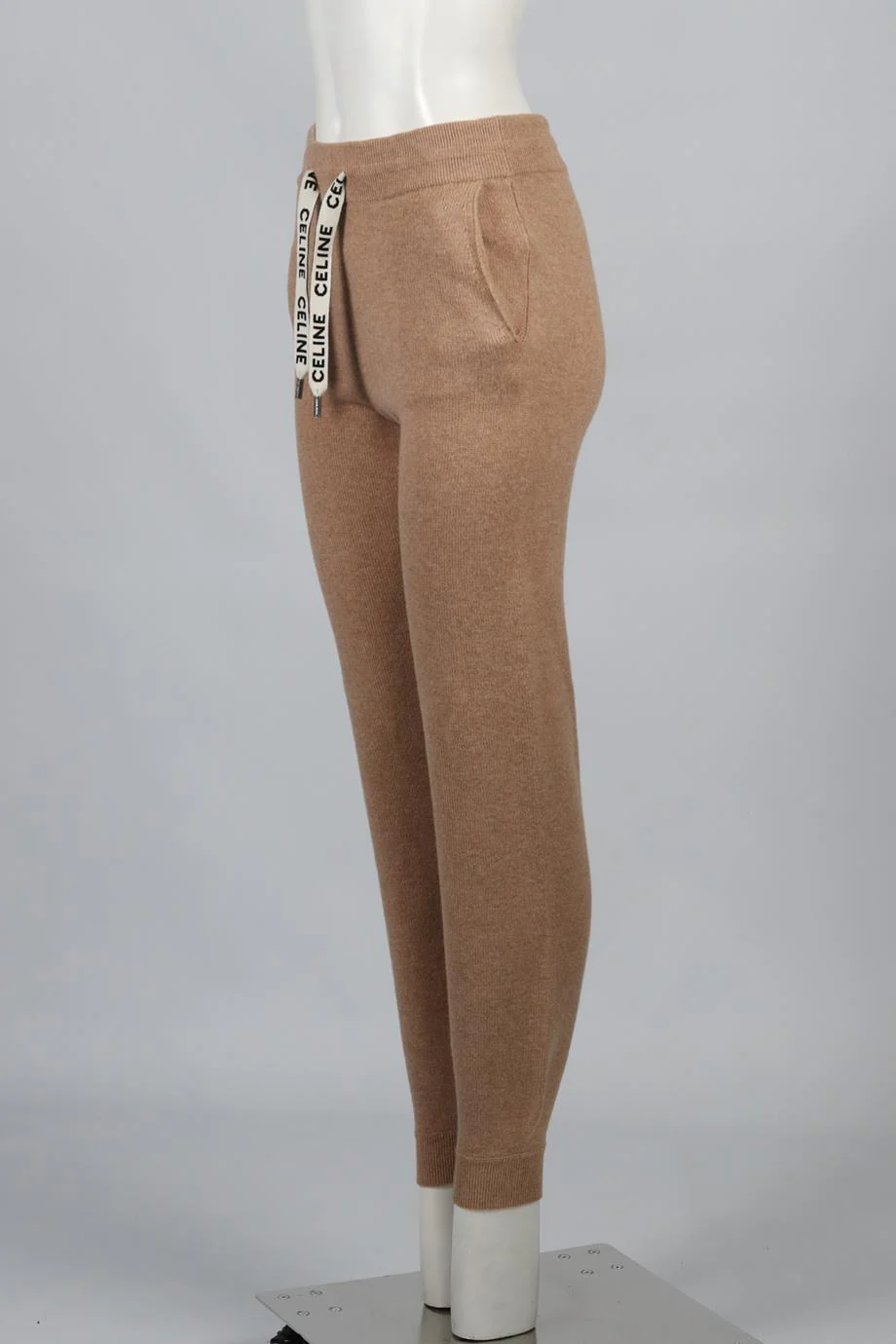 CELINE WOOL AND CASHMERE BLEND PANTS XSMALL - Image 3