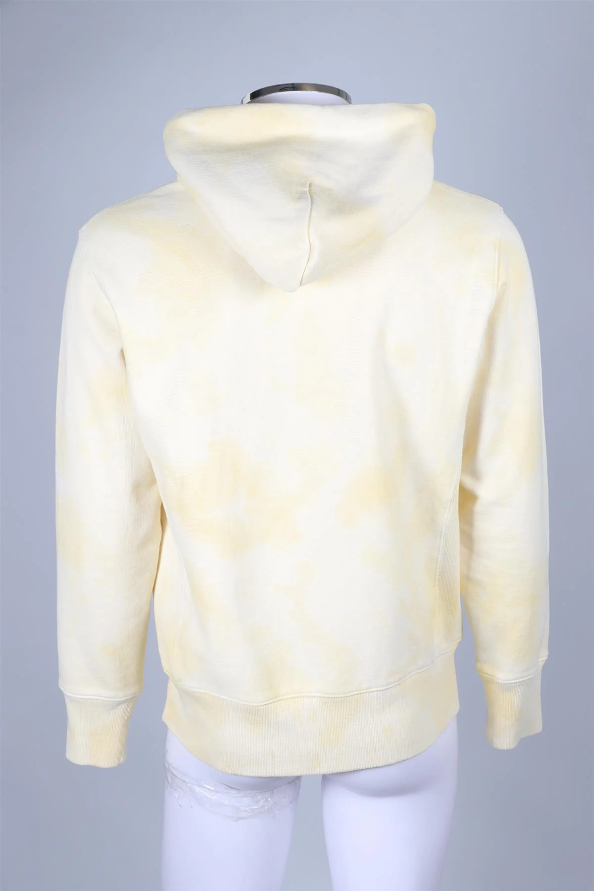 CHAMPION YELLOW COTTON MENS HOODIE MEDIUM - Image 4