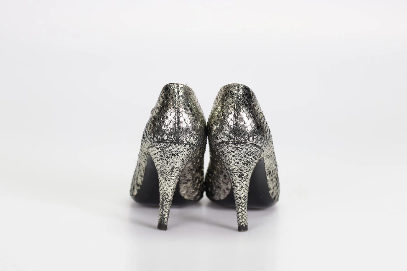CHANEL 2008 PYTHON PUMPS EU 36 UK 3 US 6 - Image 4