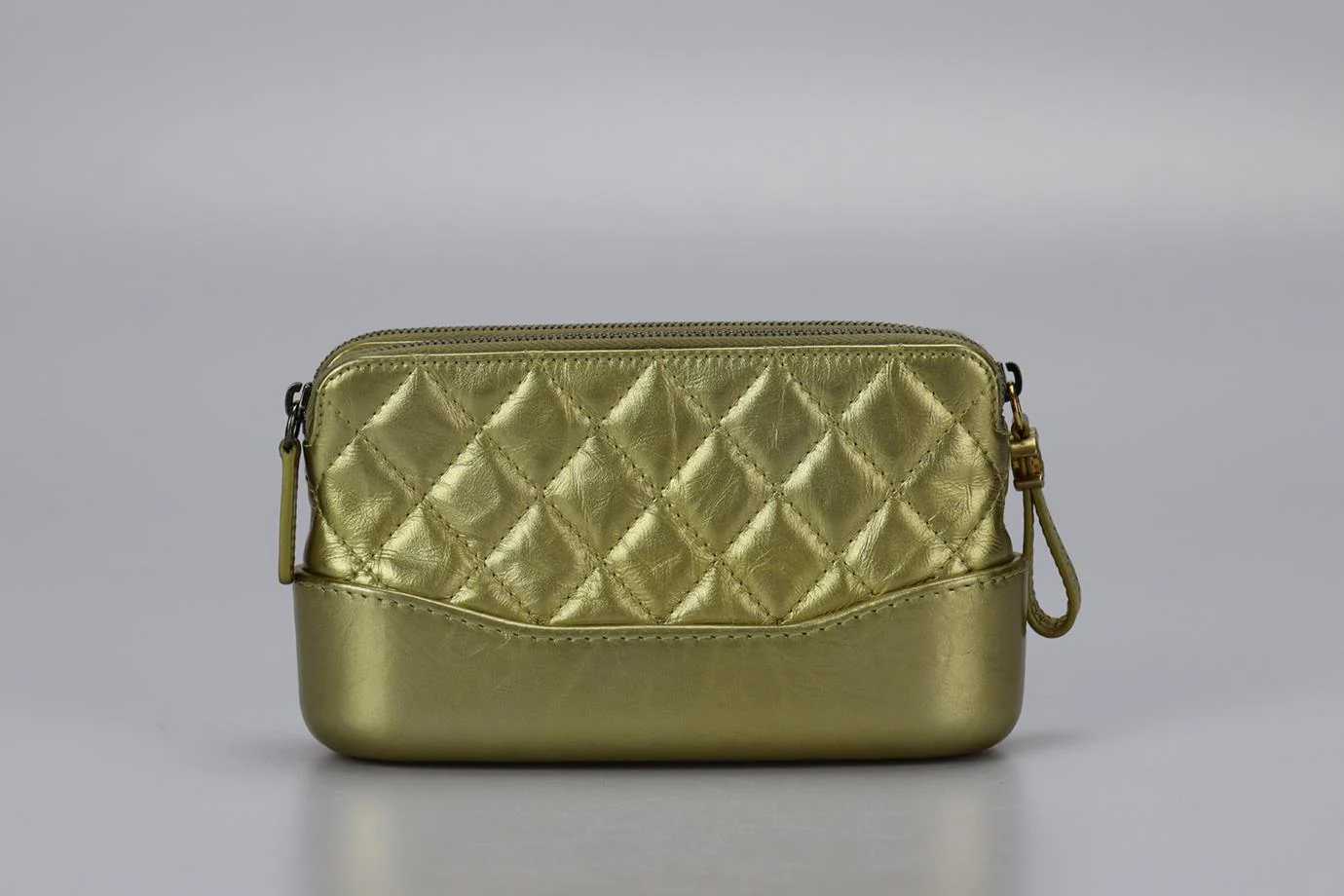 CHANEL 2017 GABRIELLE CLUTCH WITH CHAIN QUILTED LEATHER SHOULDER BAG - Image 4