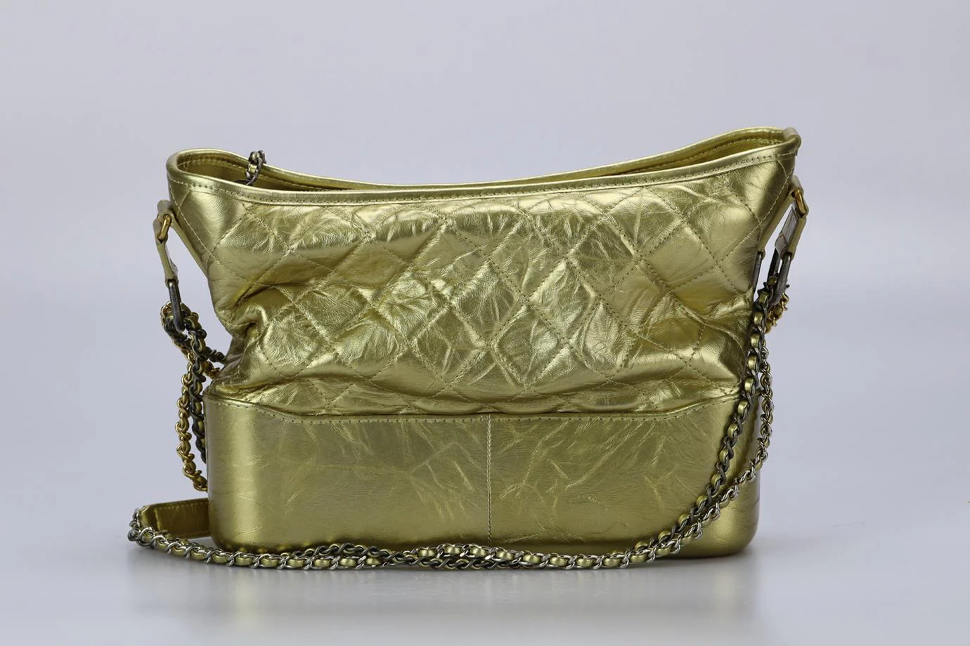 CHANEL 2017 GABRIELLE LARGE QUILTED LEATHER SHOULDER BAG - Image 4
