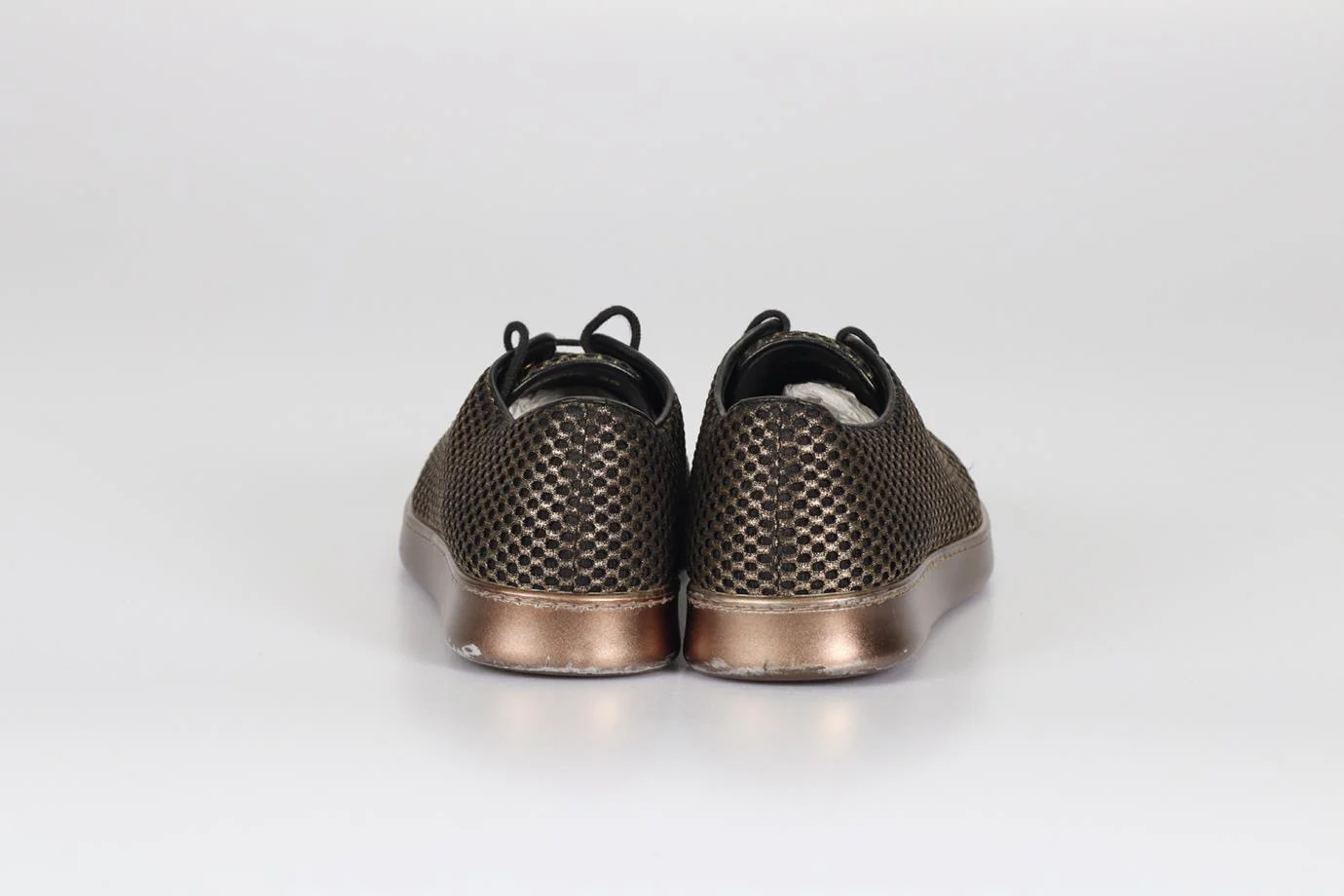 CHANEL 2017 MESH AND LEATHER SNEAKERS EU 38 UK 5 US 8 - Image 4