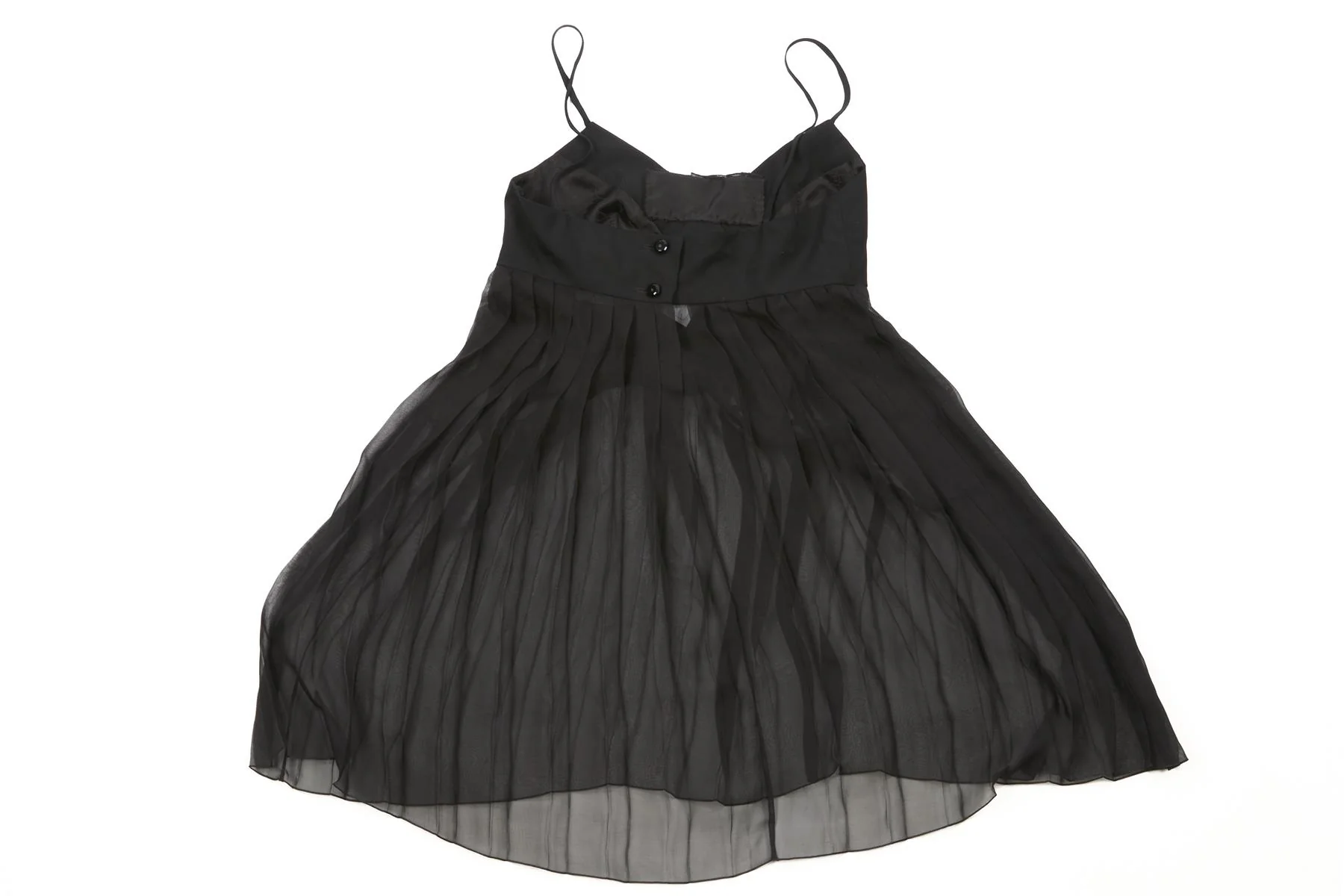 CHANEL BLACK 2001 WOOL TOP FR 34 UK 6 - Image 4