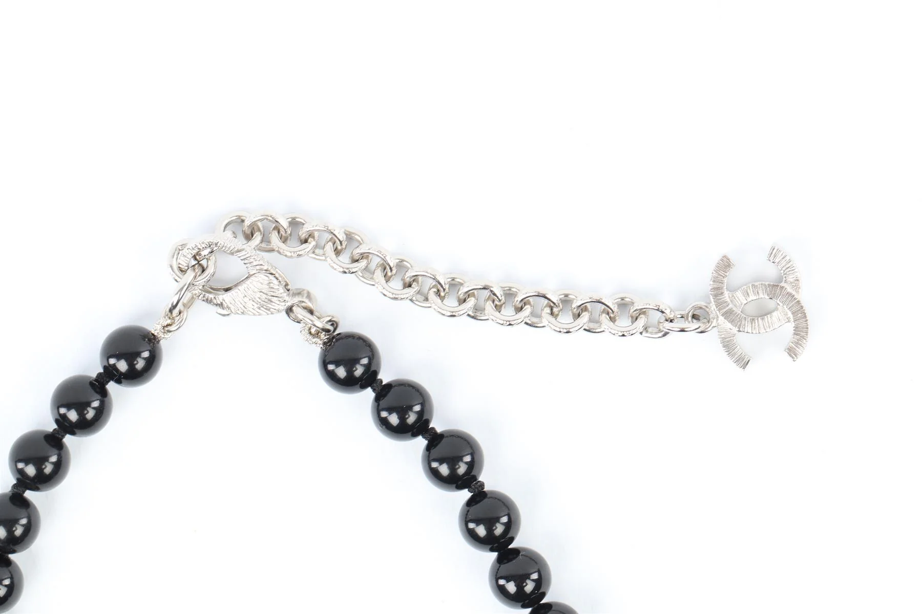 CHANEL BLACK 2016 CC PEARL NECKLACE - Image 6
