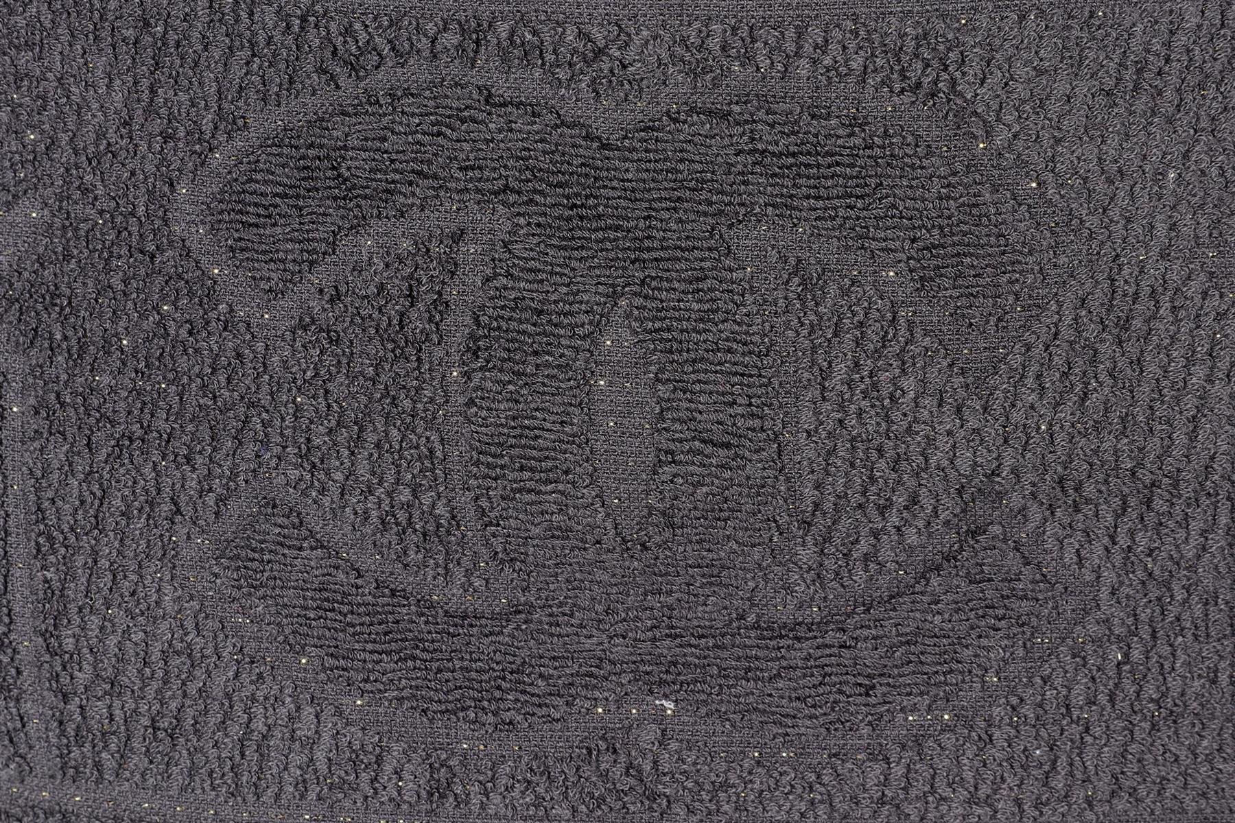 CHANEL BLACK 2019 TERRY CLOTH TOTE BAG AND TOWEL - Image 10
