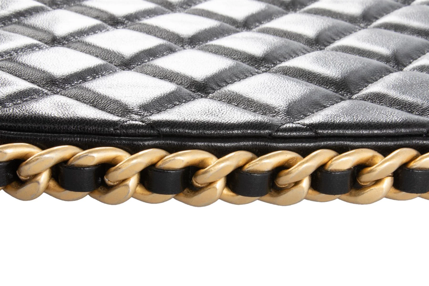 CHANEL BLACK 2023 HOBO LARGE QUILTED LEATHER SHOULDER BAG - Image 5