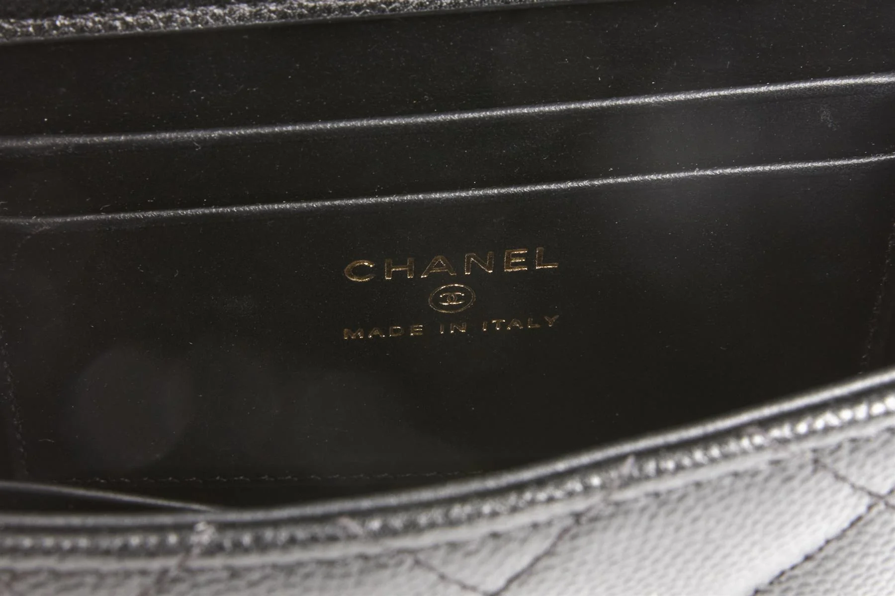 CHANEL BLACK 2023 MINI QUILTED CAVIAR LEATHER TOTE BAG - Image 9