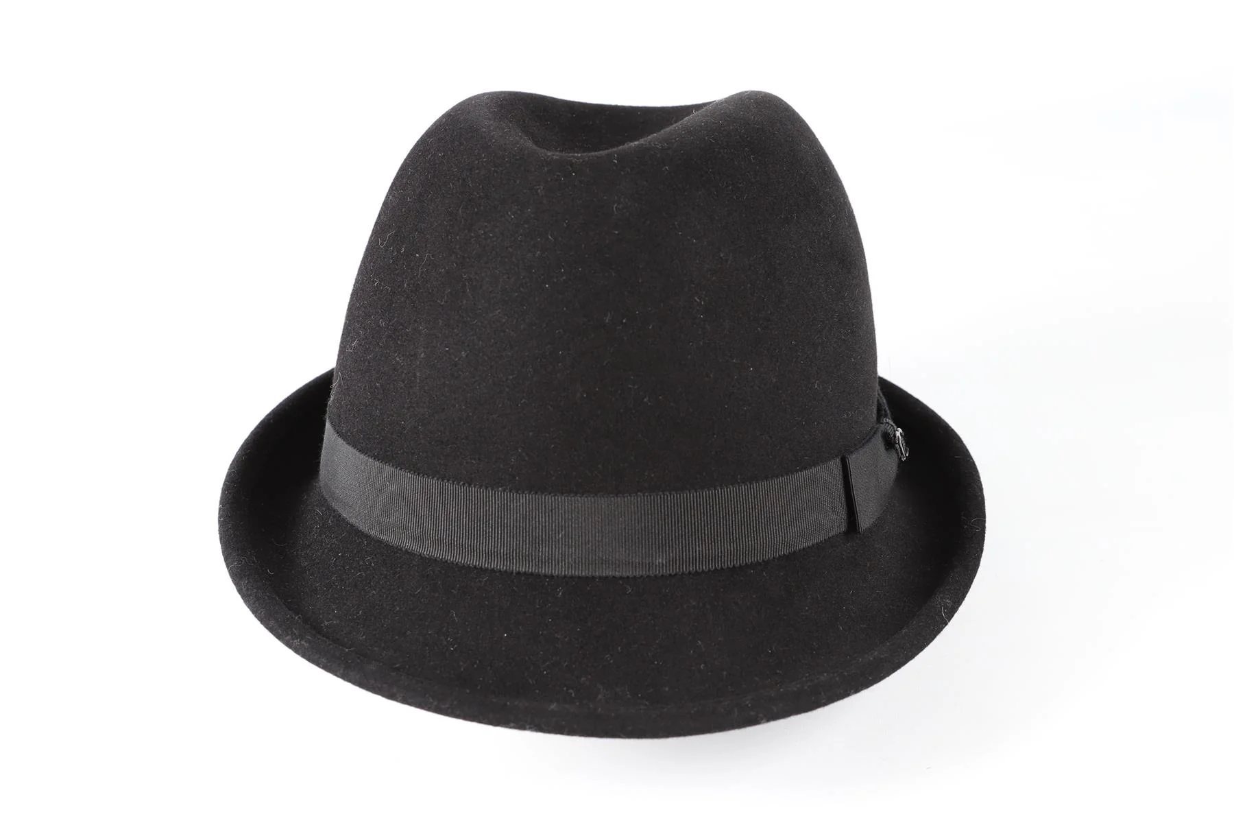 CHANEL BLACK RABBIT FELT HAT LARGE - Image 3