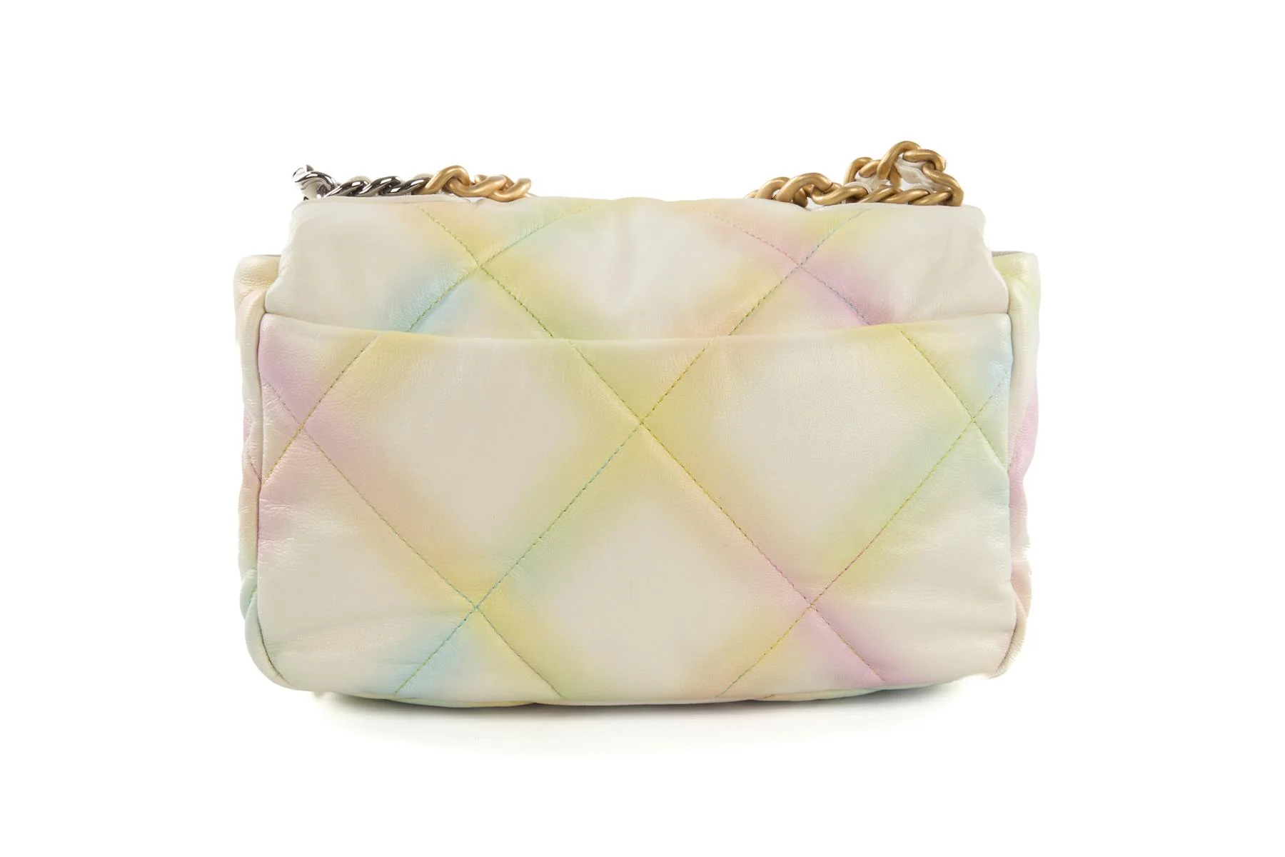 CHANEL MULTI 2022 19 SMALL QUILTED LEATHER SHOULDER BAG - Image 7