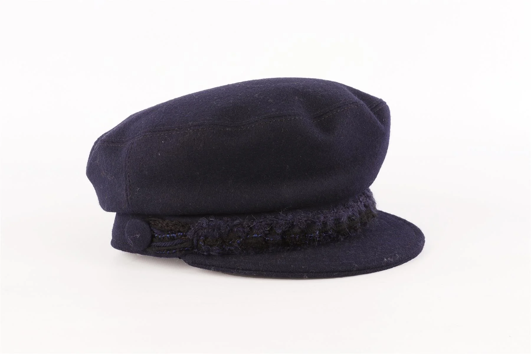 CHANEL NAVY 2019 WOOL CAP MEDIUM - Image 5