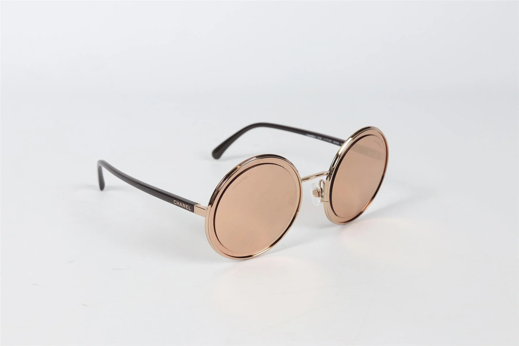 CHANEL ROUND FRAME ACETATE SUNGLASSES - Image 2