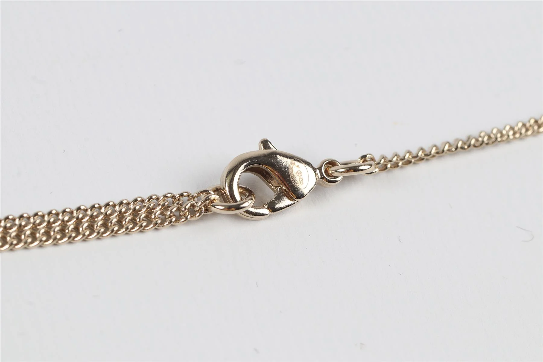 CHANEL SILVER 2021 CC SCISSORS PENDANT NECKLACE - Image 5