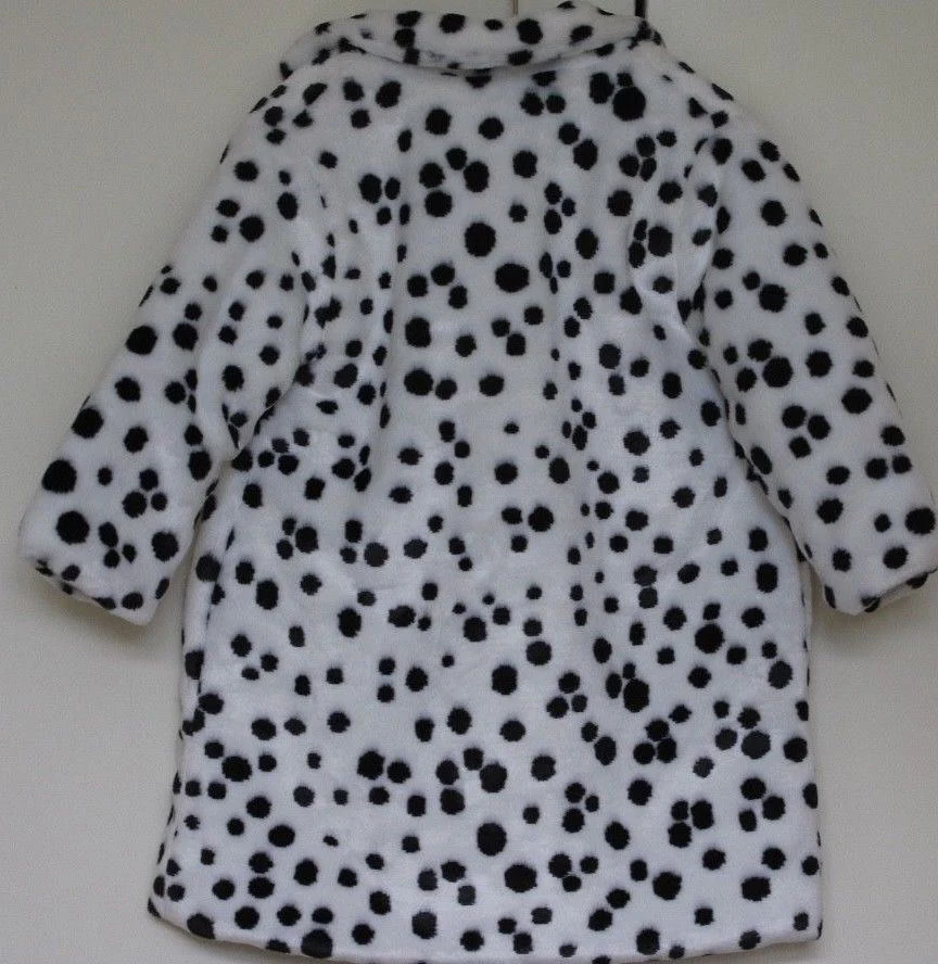 CHARABIA GIRLS FAUX FUR SPOT COAT 2 YEARS - Image 3
