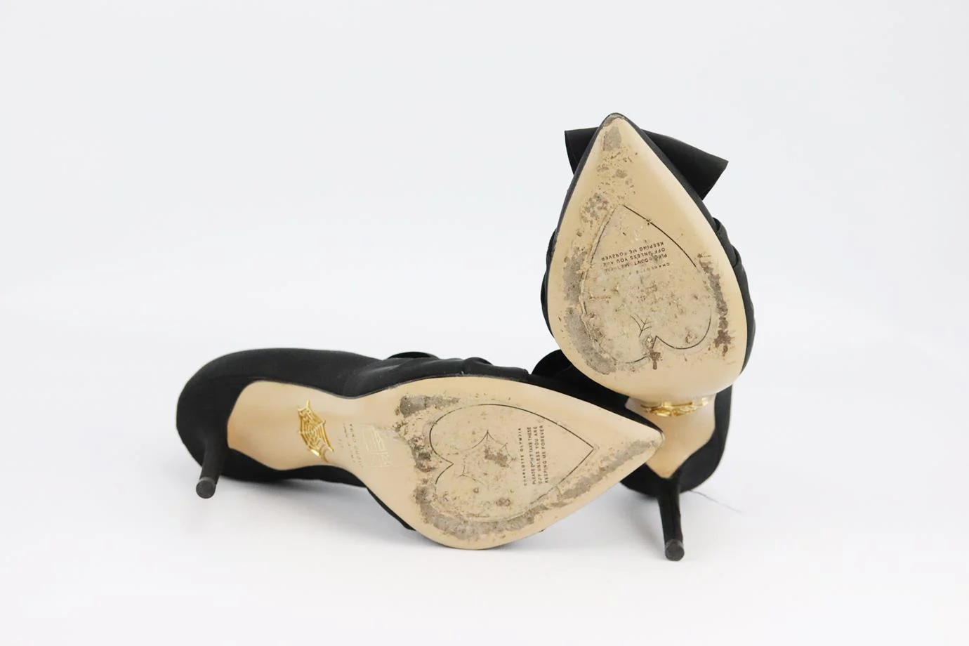 CHARLOTTE OLYMPIA BOW DETAILED SATIN PUMPS EU 36 UK 3 US 6 - Image 5