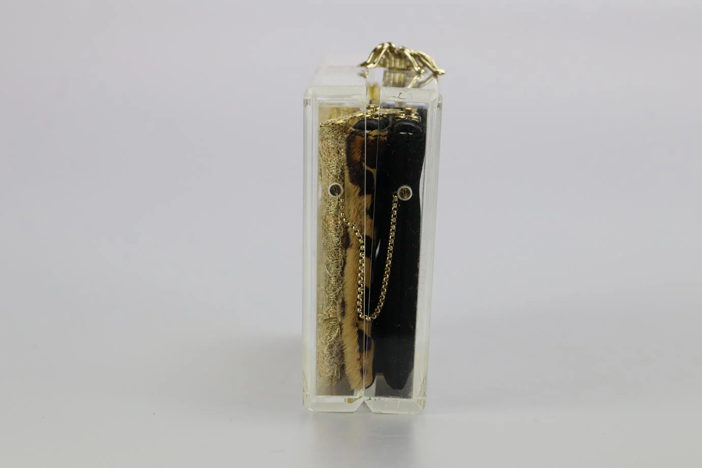 CHARLOTTE OLYMPIA SPIDER PERSPEX CLUTCH - Image 3