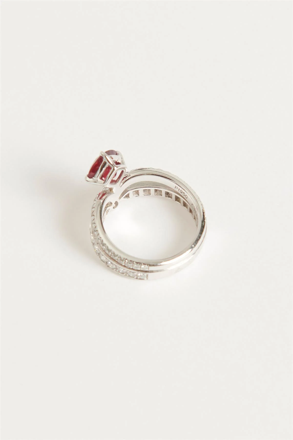 CHAUMET JOSEPHINE ECLAT RUBY AND DIAMOND RING - Image 5