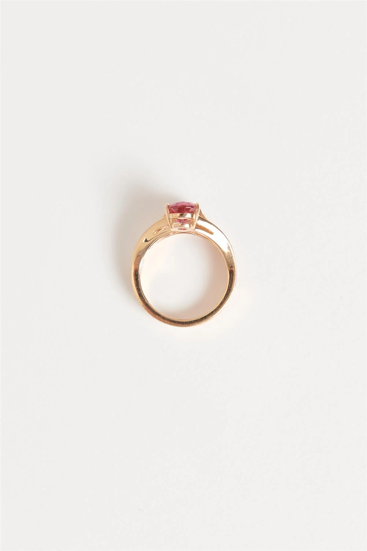 CHAUMET PINK JOSÉPHINE TIARA 18K ROSE GOLD, RUBELLITE AND DIAMOND RING - Image 6