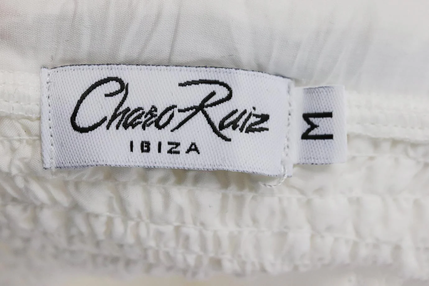 CHAZO RUIZ CROPPED OFF THE SHOULDER COTTON BLEND TOP MEDIUM - Image 5