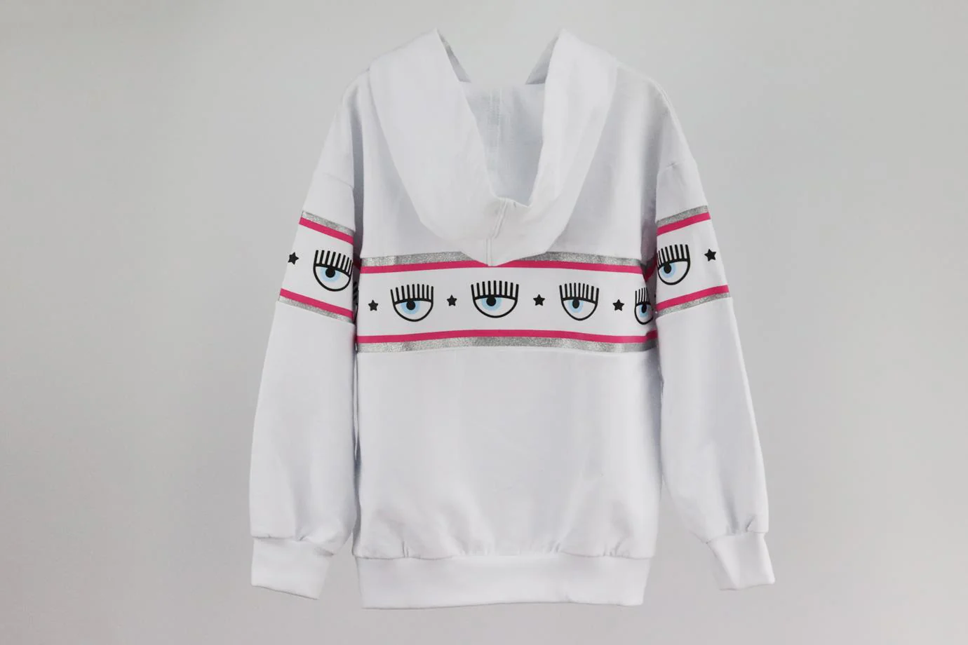 CHIARA FERRAGNI KIDS GIRLS COTTON HOODIE 8 YEARS - Image 3