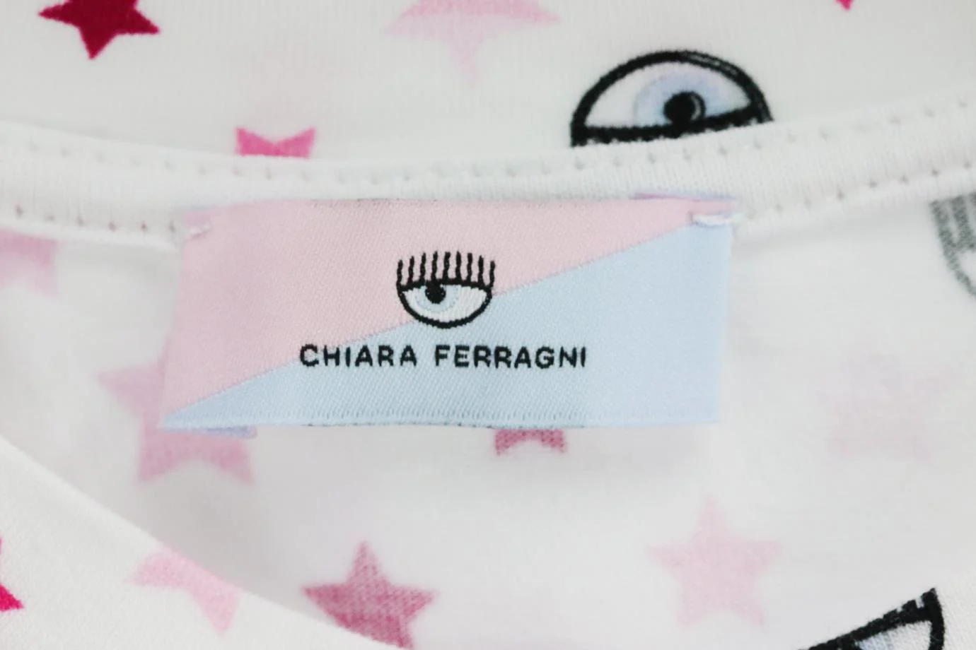 CHIARA FERRAGNI KIDS GIRLS COTTON T-SHIRT 8 YEARS - Image 4