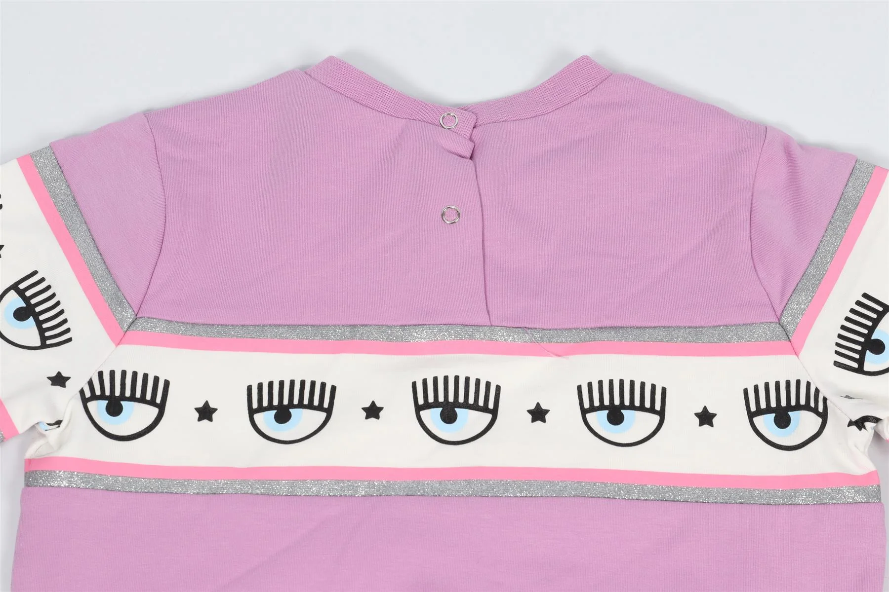 CHIARA FERRAGNI PURPLE KIDS GIRLS COTTON SWEATSHIRT 36 MONTHS - Image 5