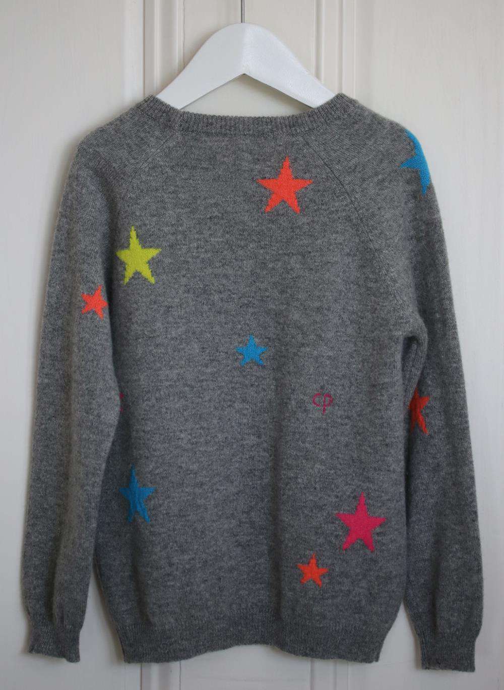 CHINTI AND PARKER KIDS UNISEX STAR CASHMERE SWEATER 5-7 YEARS - Image 3