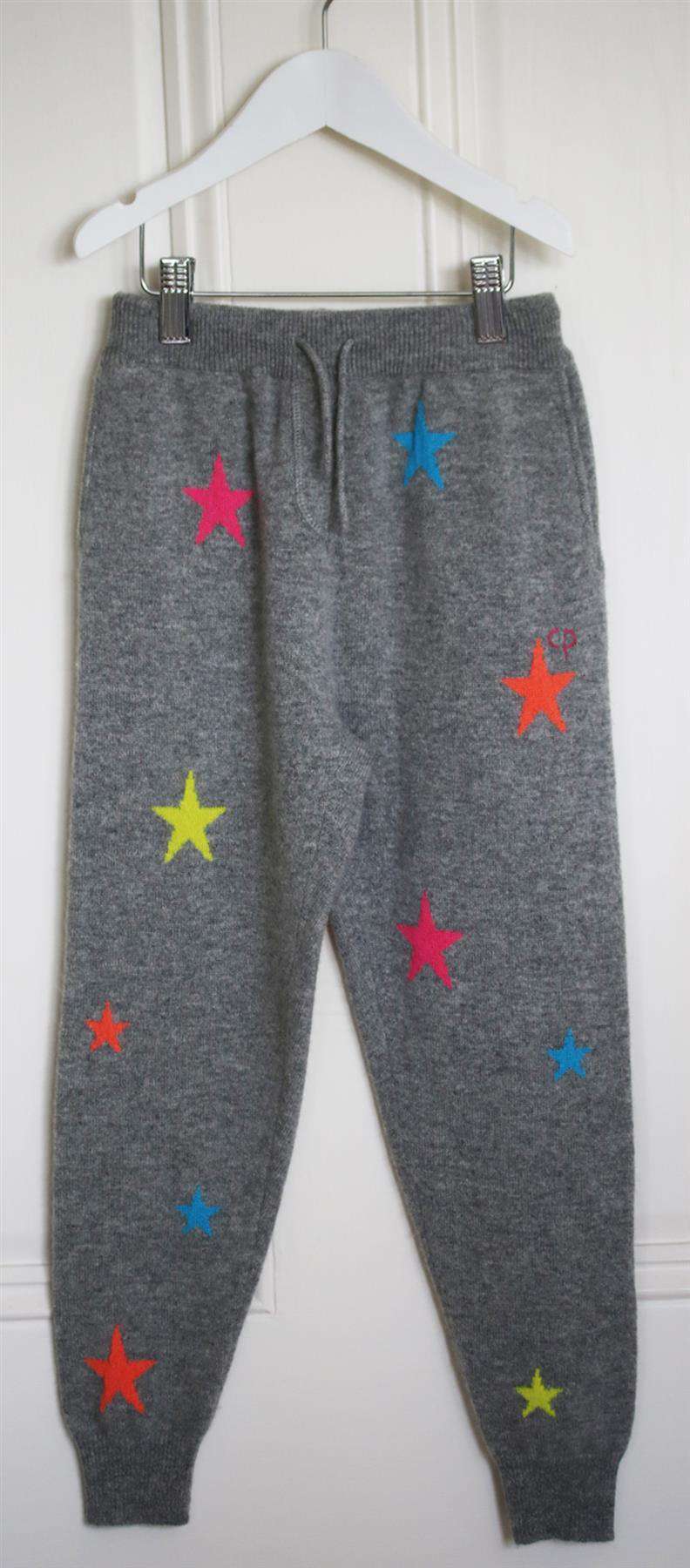 CHINTI AND PARKER KIDS UNISEX STAR CASHMERE TRACK PANTS 5-7 YEARS - Image 2