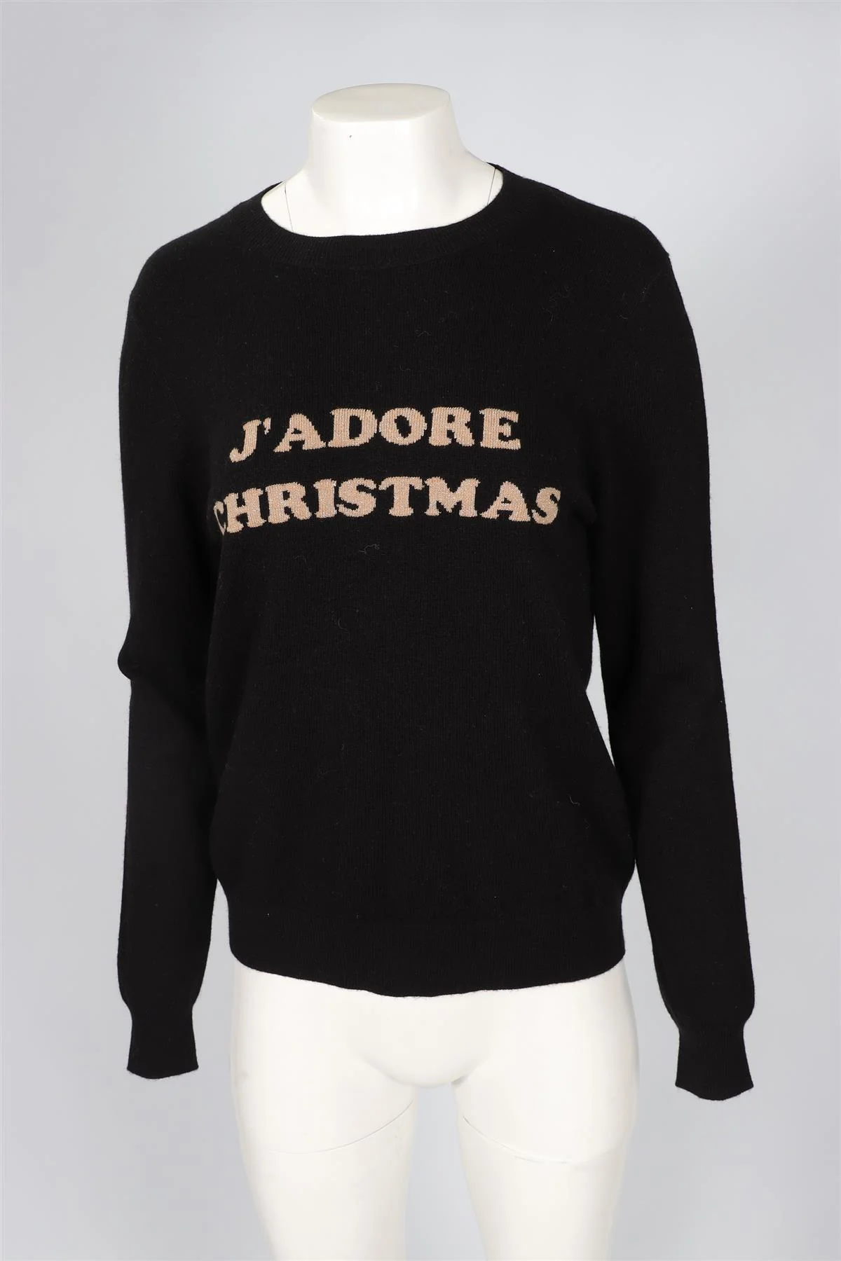 CHINTI & PARKER BLACK WOOL SWEATER MEDIUM - Image 2