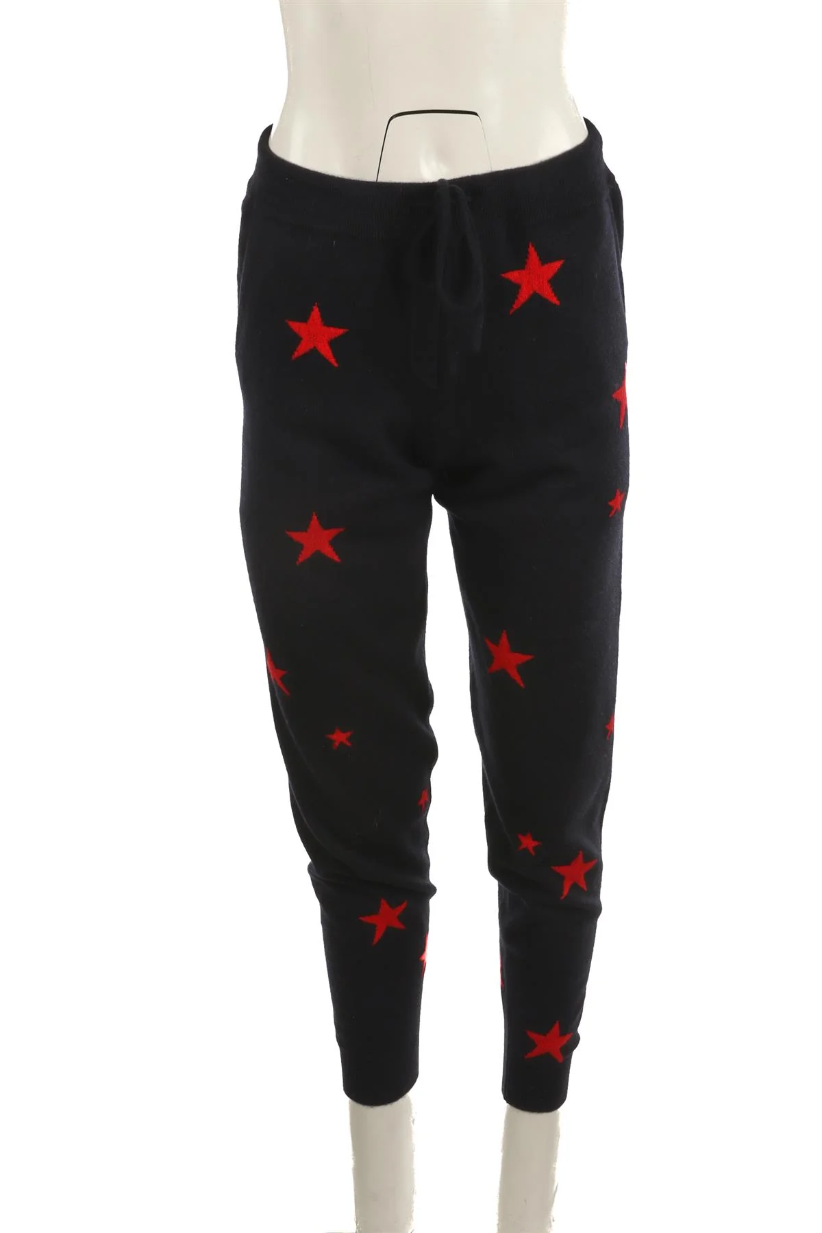 CHINTI & PARKER NAVY CASHMERE TAPERED PANTS SMALL - Image 2