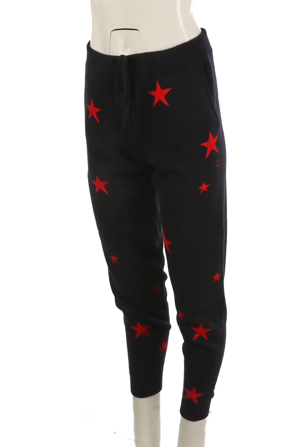 CHINTI & PARKER NAVY CASHMERE TAPERED PANTS SMALL - Image 3