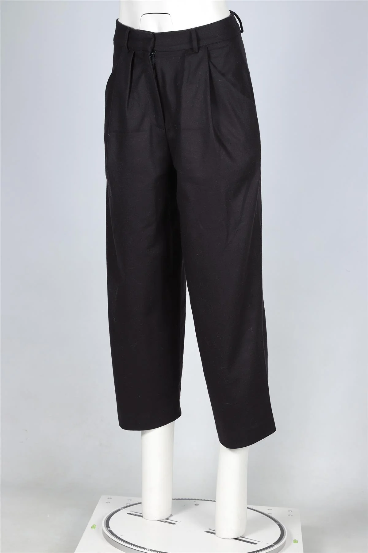 CHINTI & PARKER NAVY WOOL WIDE LEG PANTS UK 6 - Image 3