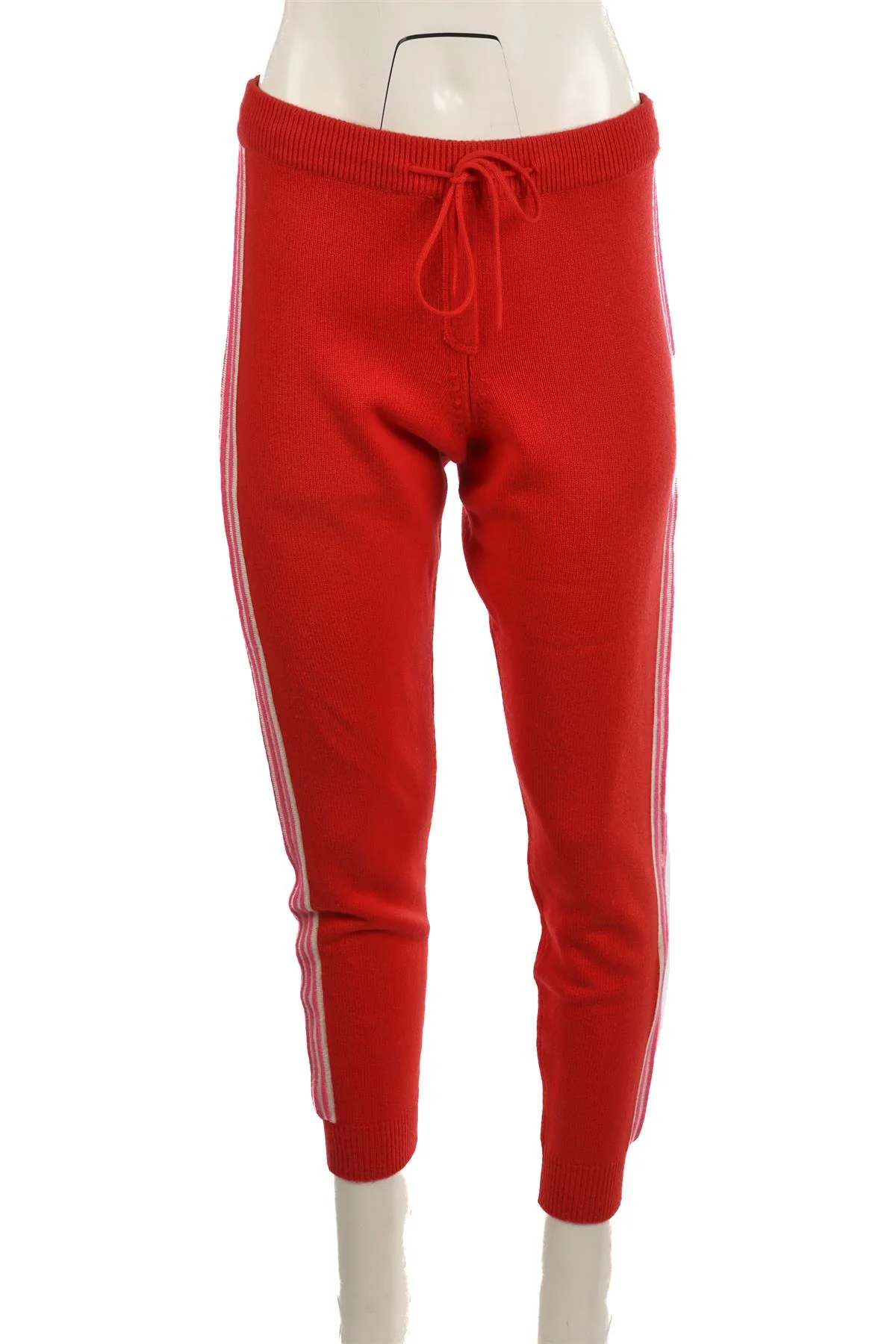 CHINTI & PARKER RED WOOL TAPERED PANTS SMALL - Image 2