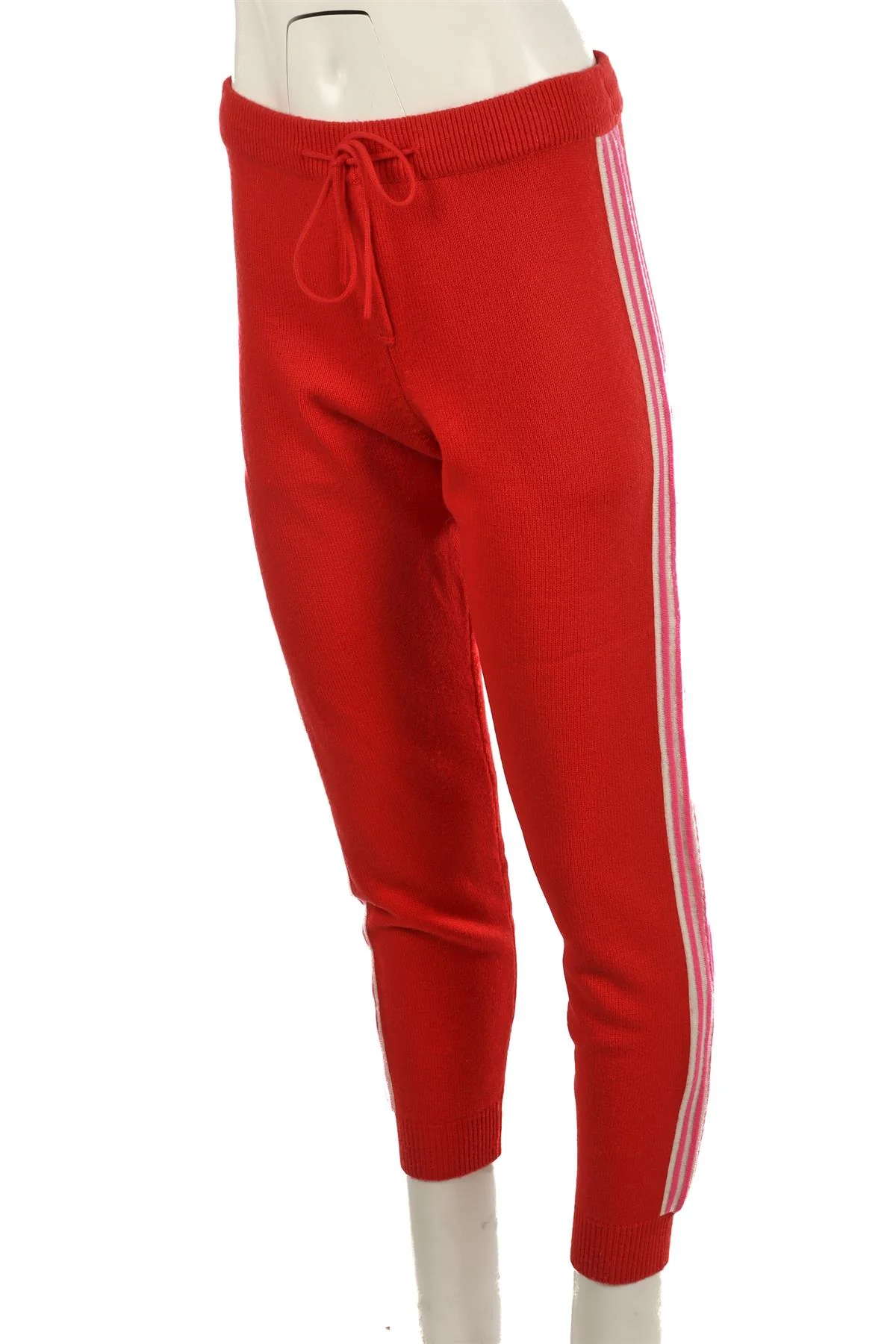 CHINTI & PARKER RED WOOL TAPERED PANTS SMALL - Image 3