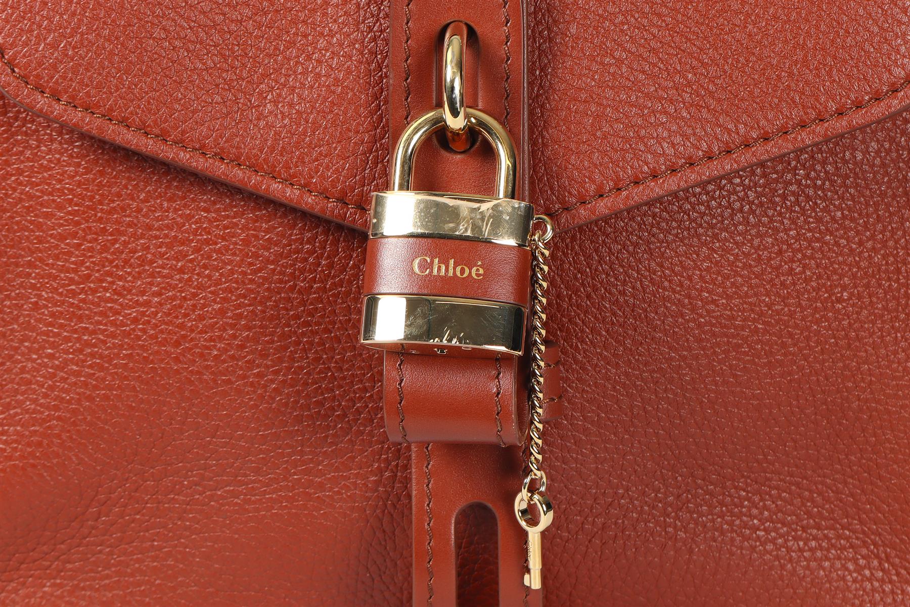 CHLOÉ ABY LEATHER SHOULDER BAG - Image 10