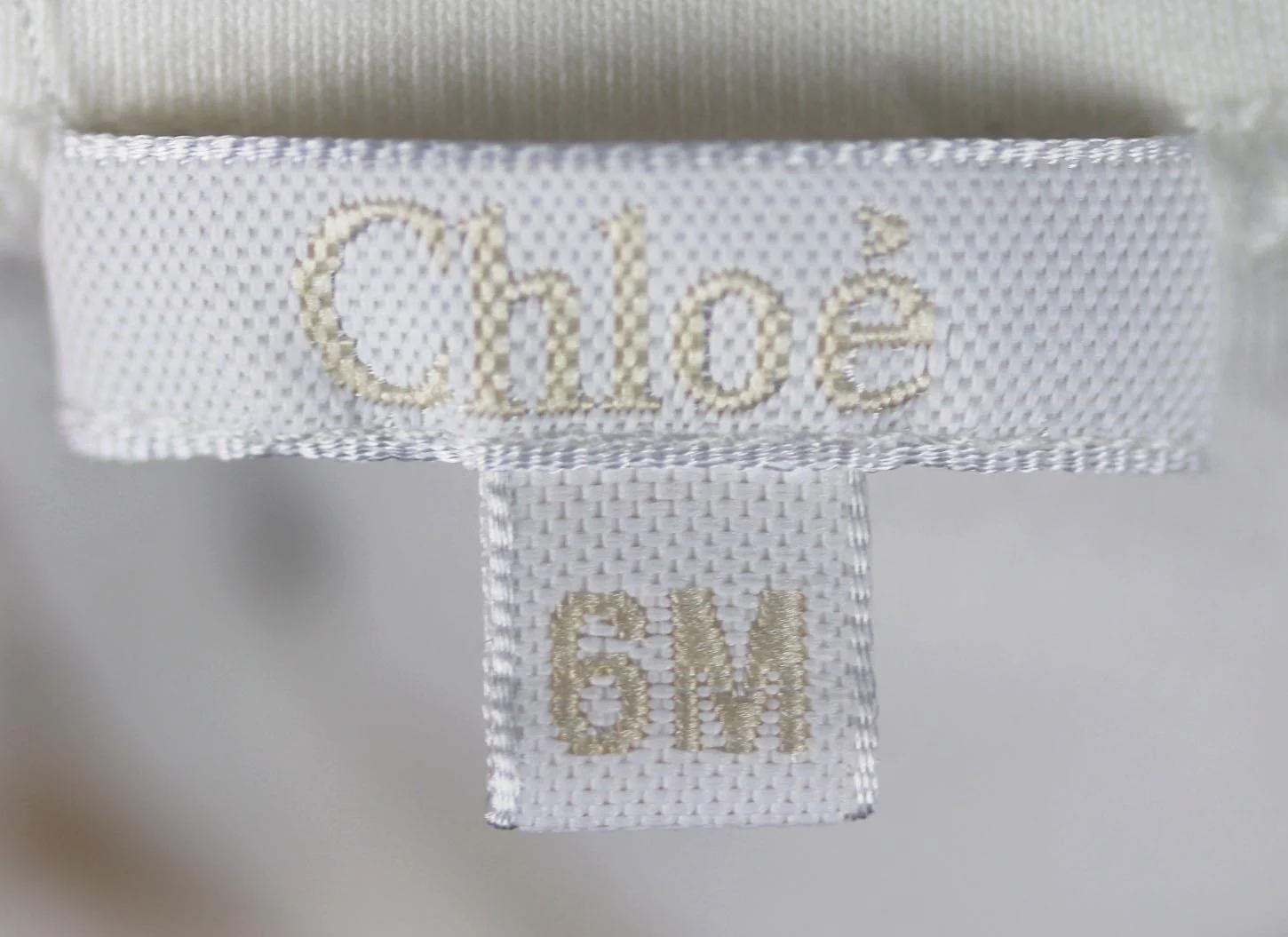 CHLOE BABY GIRLS COTTON BABYGROW 6 MONTHS - Image 4