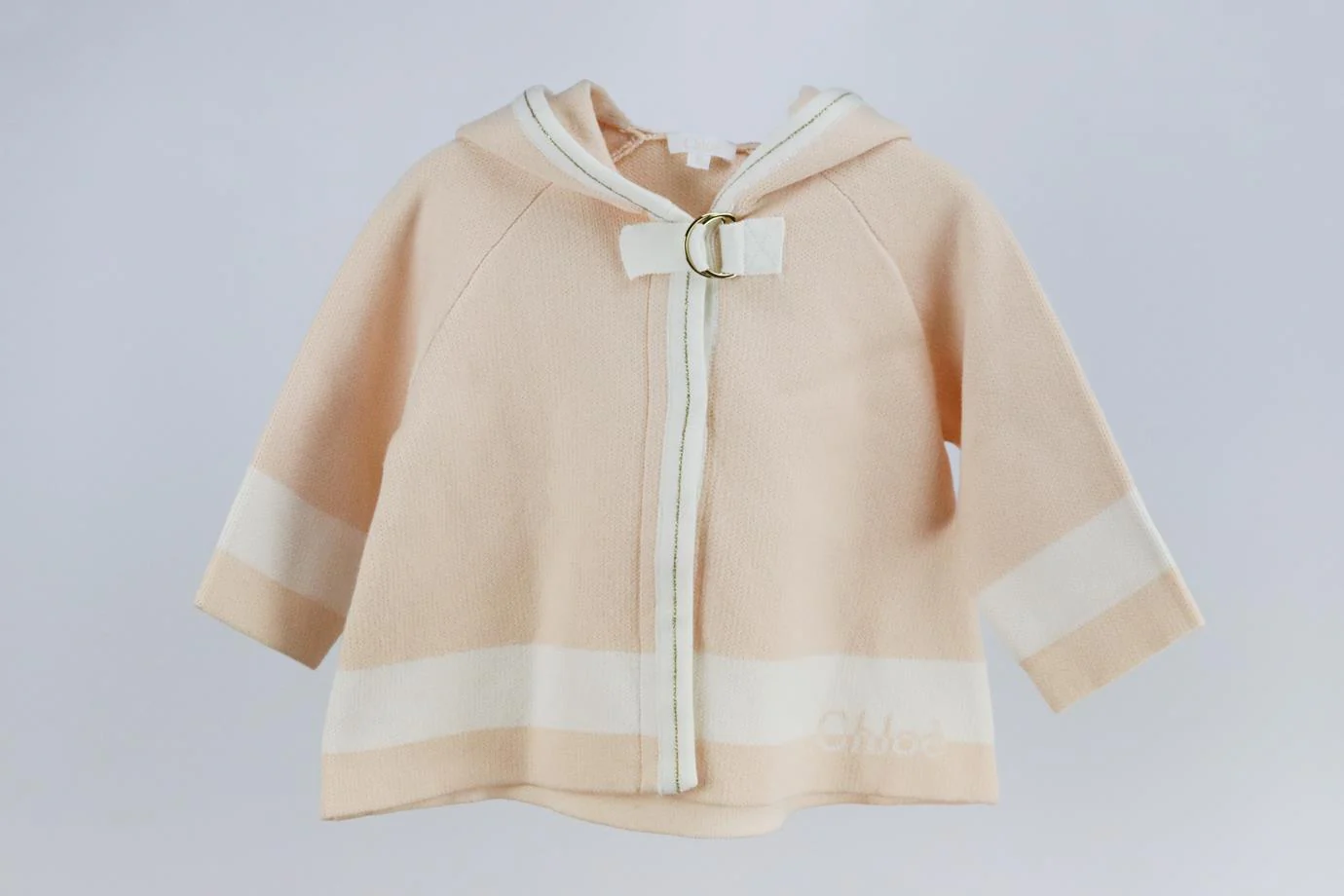 CHLOÉ BABY GIRLS COTTON CARDIGAN 18 MONTHS - Image 2