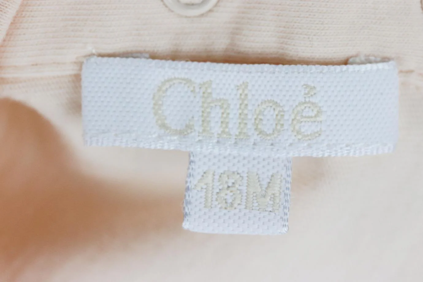 CHLOÉ BABY GIRLS COTTON T-SHIRT 18 MONTHS - Image 4
