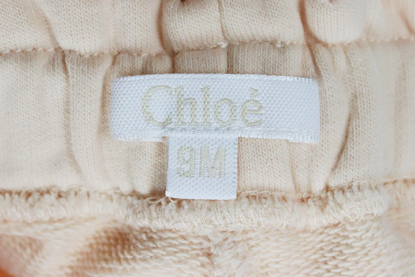 CHLOÉ BABY KIDS COTTON SHORTS 9 MONTHS - Image 4