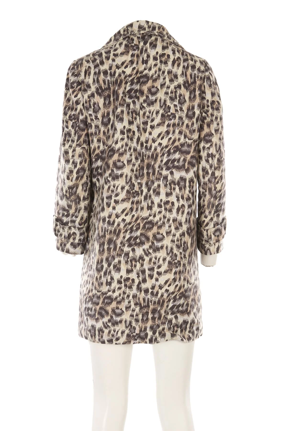 CHLOÉ BEIGE COTTON COAT LARGE - Image 4